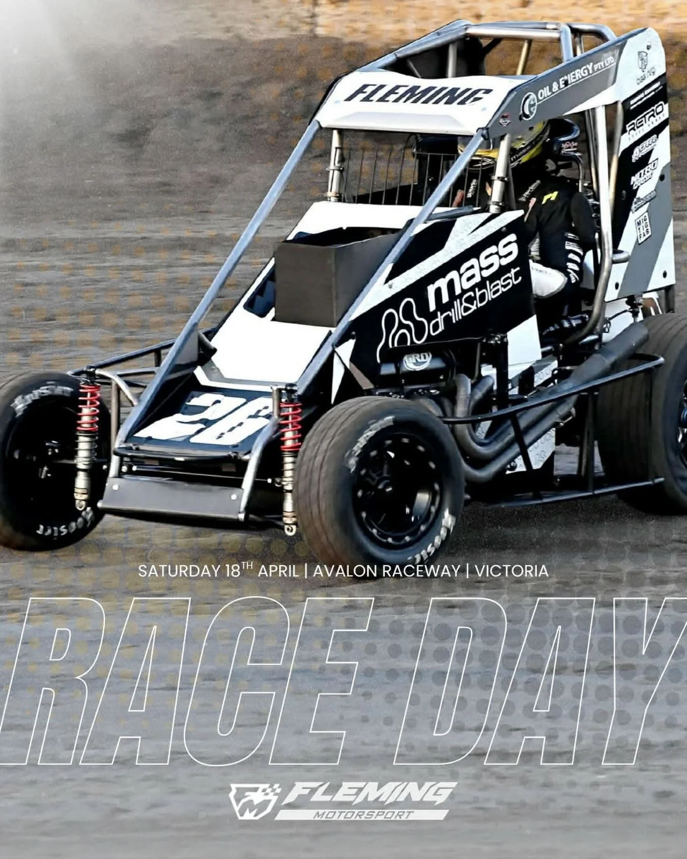 🏁 GET UP IT&rsquo;S RACE DAY 🏁

Tonight we&rsquo;re at Avalon Raceway for the Barry Power Classic with Kaiden Manders. Stay tuned for all the updates. 

⏱️ EVENT SCHEDULE (WA time)
🏎 Engine Starts: 2:45pm
🇦🇺 ANZAC Service: 3:45pm

📱Full schedul
