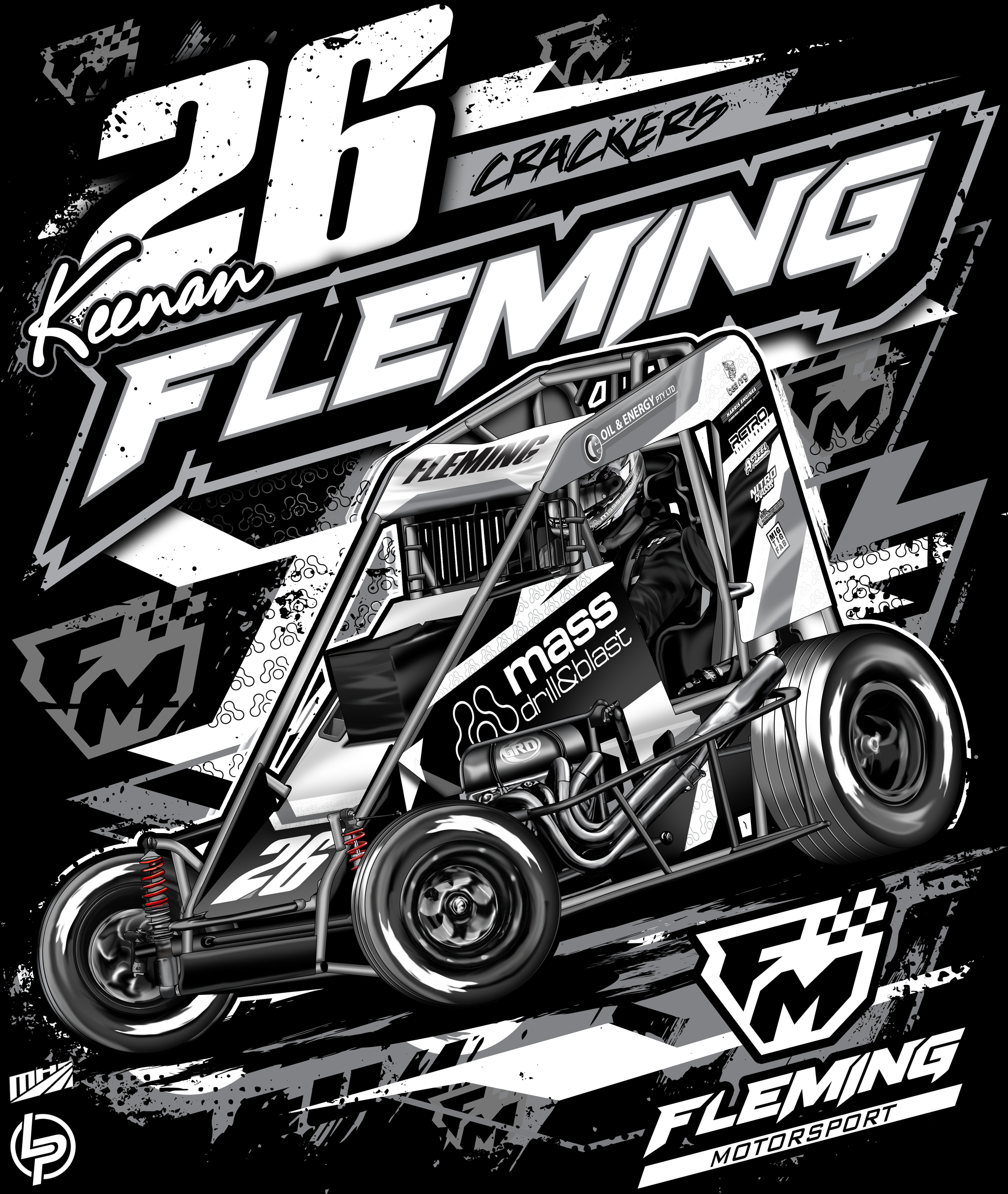 KEENAN FLEMING 27 HOODIE