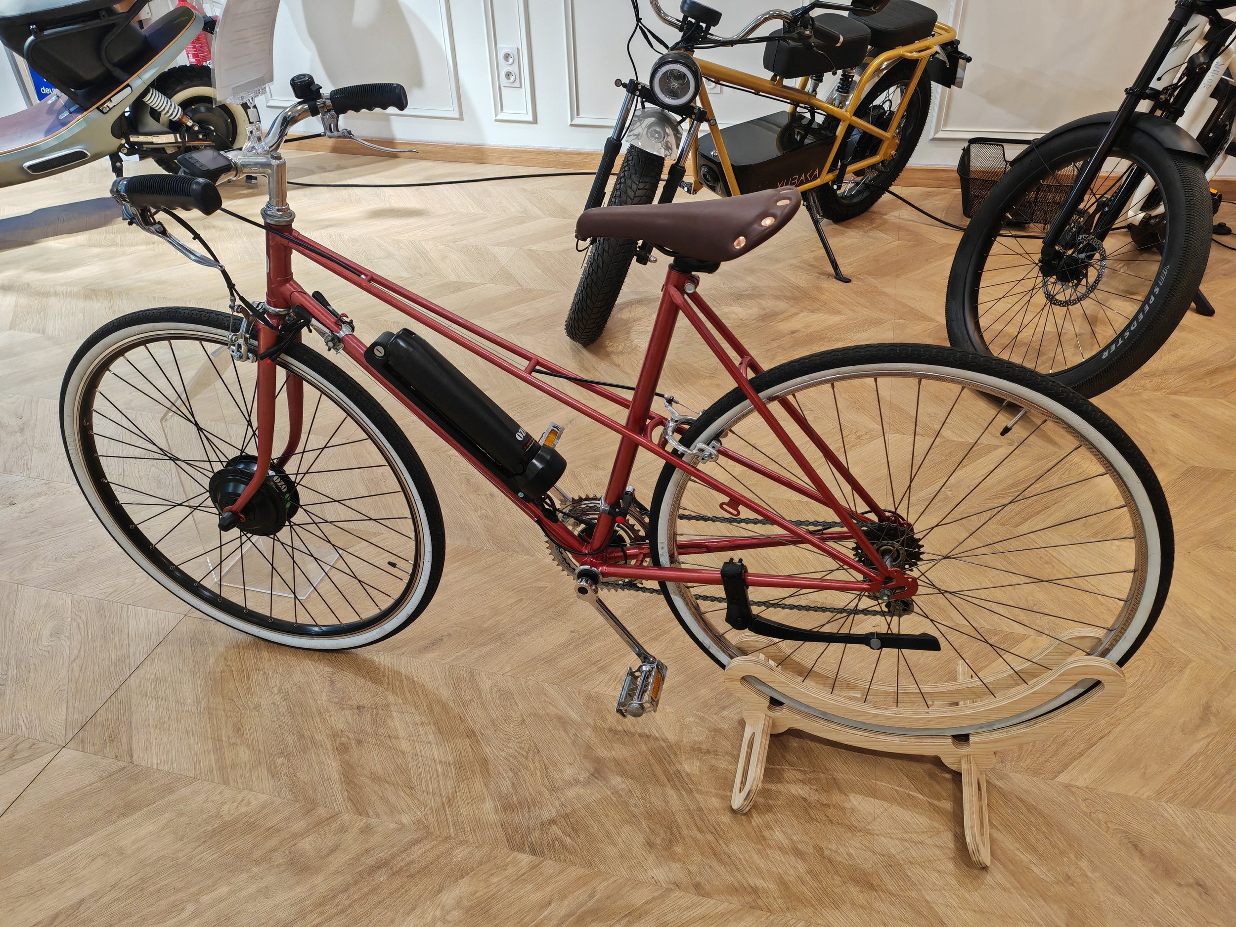 Vélo vintage électrifié