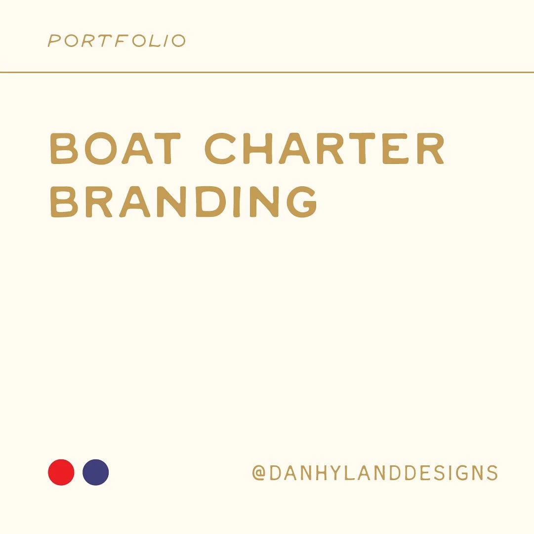I&rsquo;ve been working with so pretty cool small businesses recently! 

Stoked to help @mmwillette22 with @goodkarmacharters for their logo + branding, website, and socials. 

The colors represent the warm and welcoming vibe of Captain James and Fir