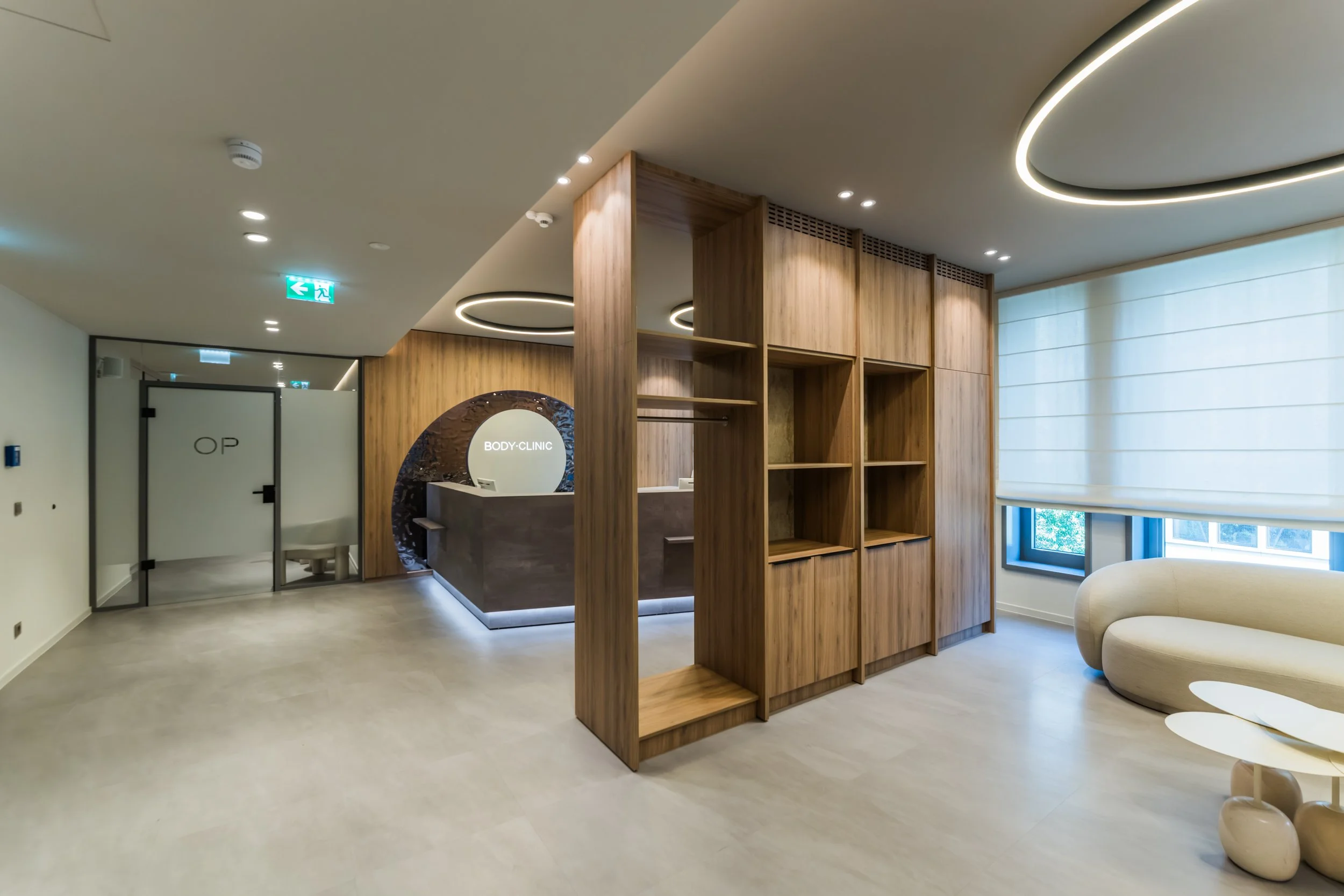 Wellness-focused medical clinic in Berlin designed around patient comfort and operational efficiency
