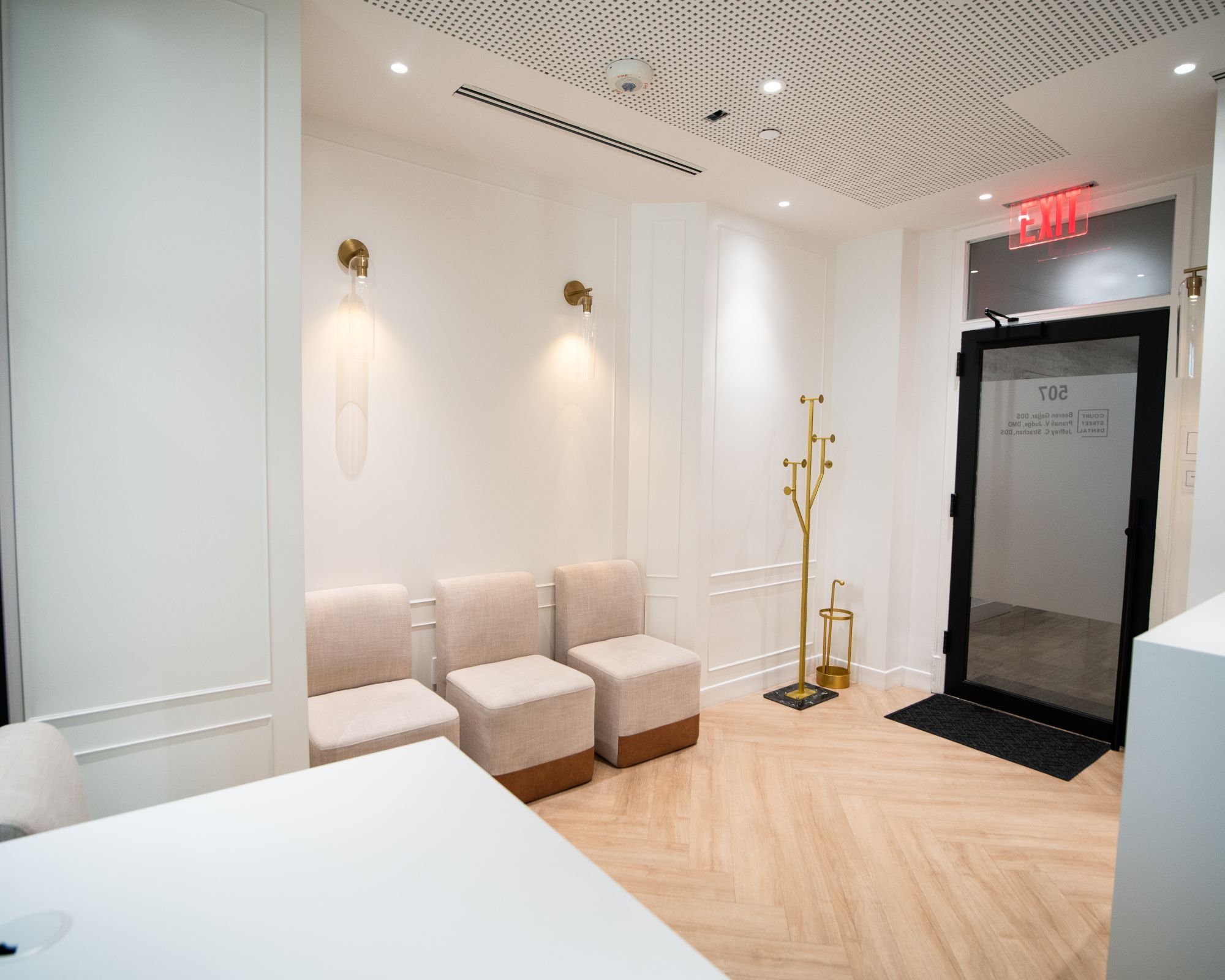 nyc dental design office waiting area design