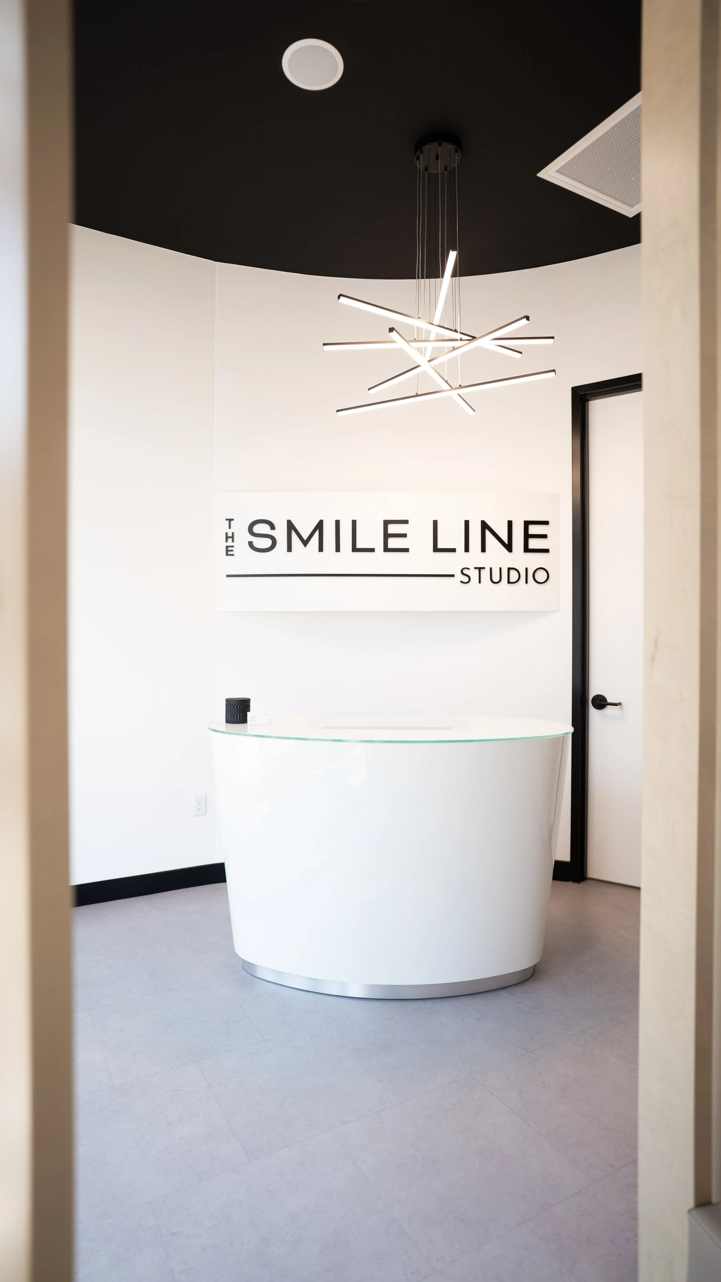 dental spa front desk design