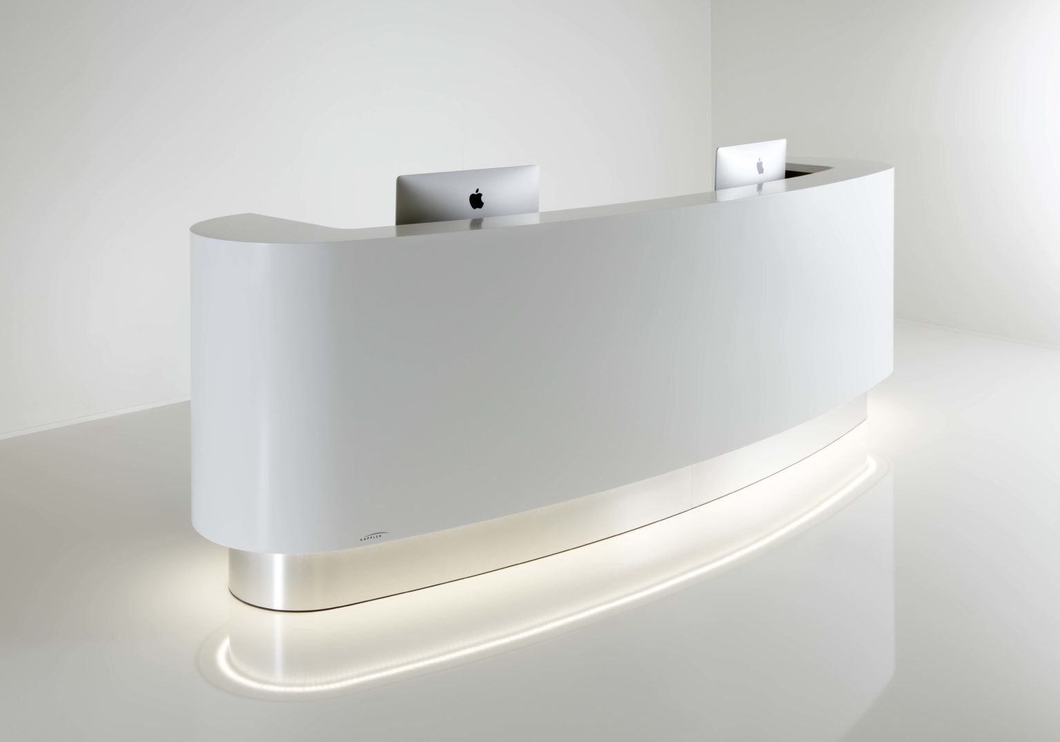 sleek and simple reception furniture - Kappler Design