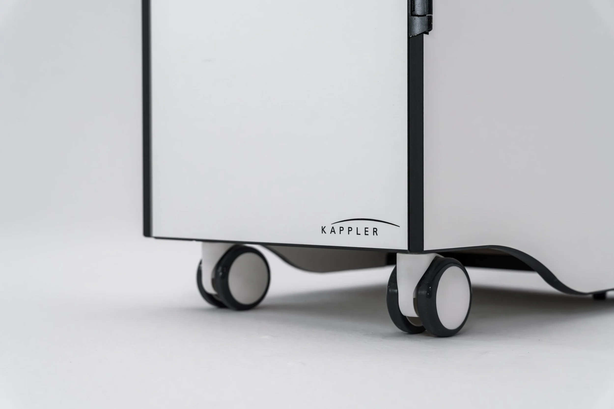 cobra cart for medical and dental practices, white medical cart, white and black utility cart 