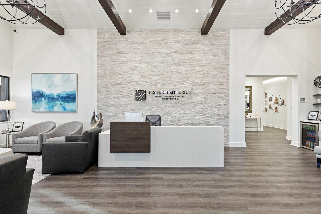 dentist office reception desk