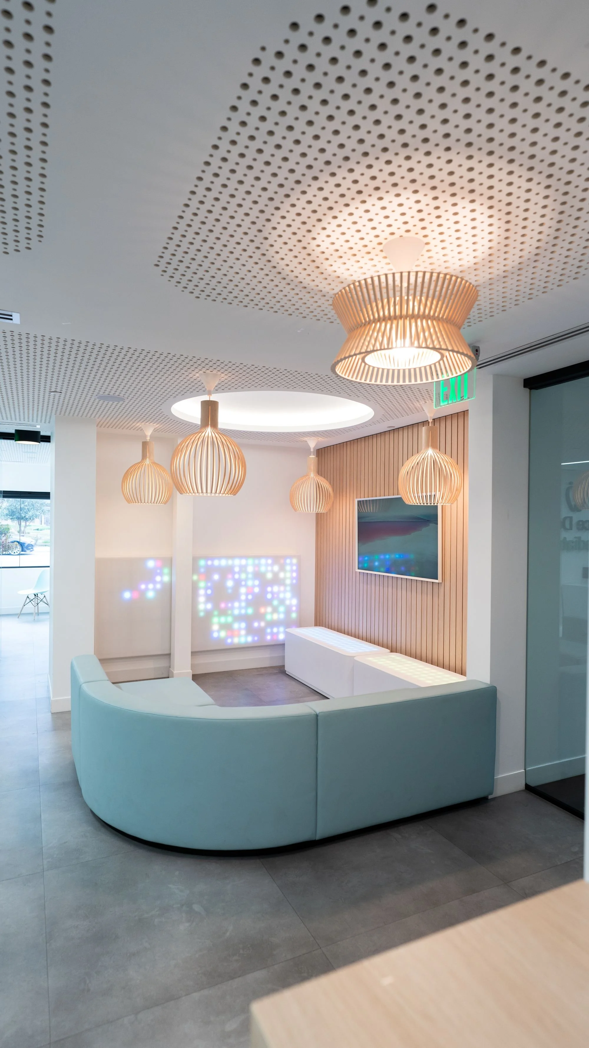 pediatric dental office custom cabinetry