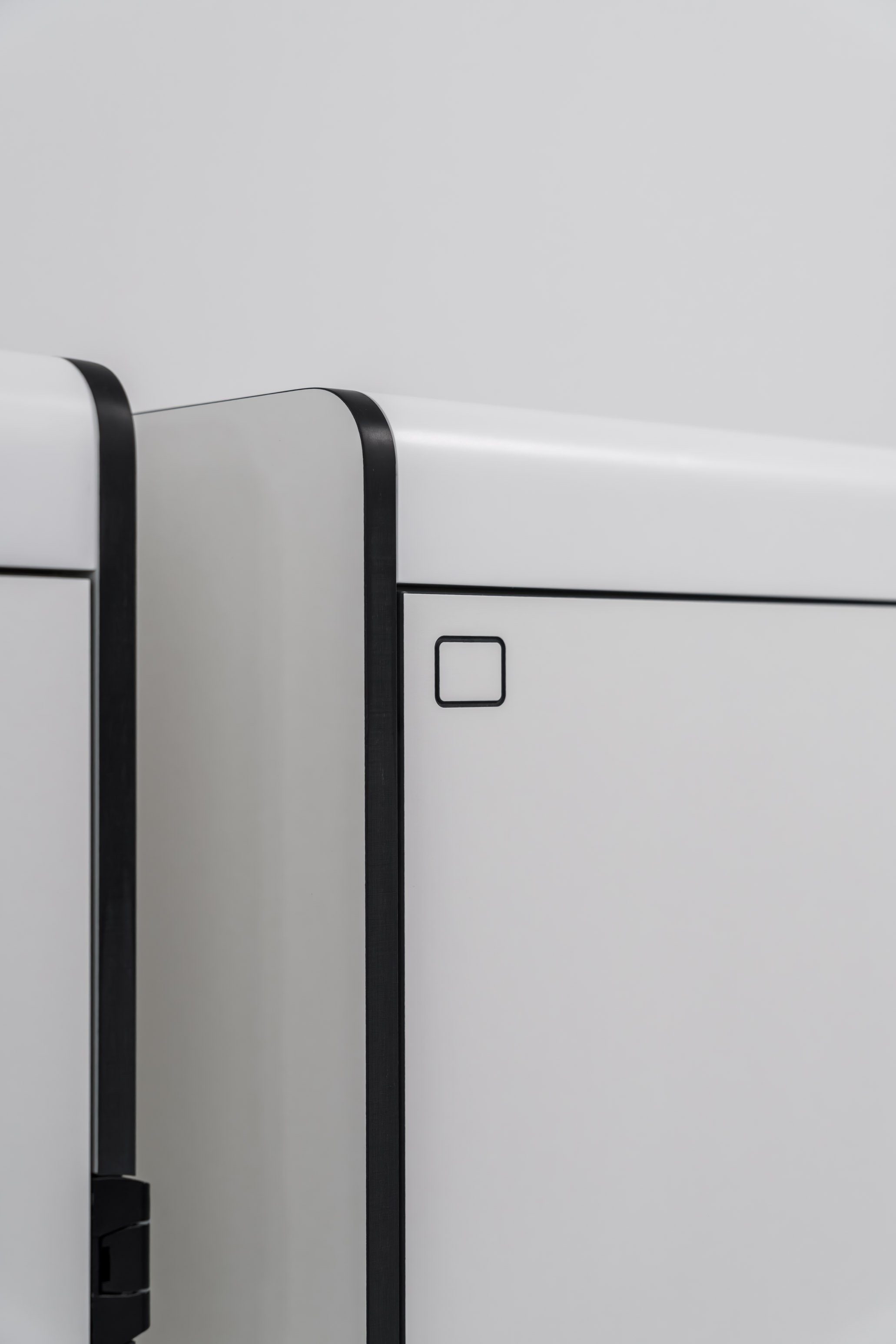 cobra cart for medical and dental practices, white medical cart, white and black utility cart 