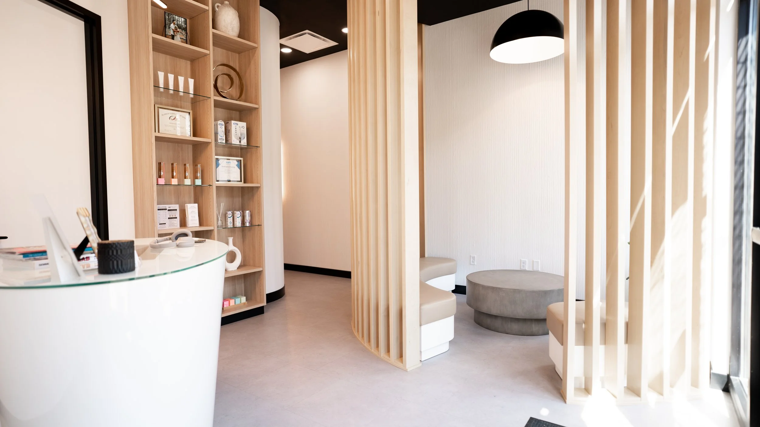 The Smile Line waiting room interior design