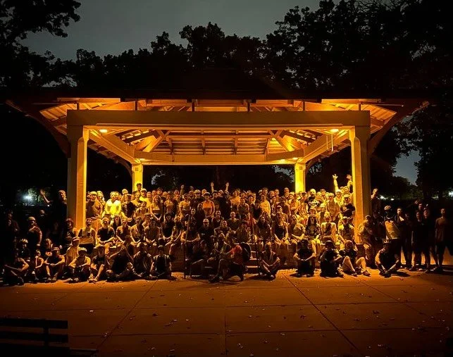 Y’all showed up 🥹 
Our final group ride of the Summer Series had 175ish (ok it got dark and hard to count) amazing riders! Thank you to all our friends who return month after month, and to SO MANY new folks that came for their first ever BSCC
