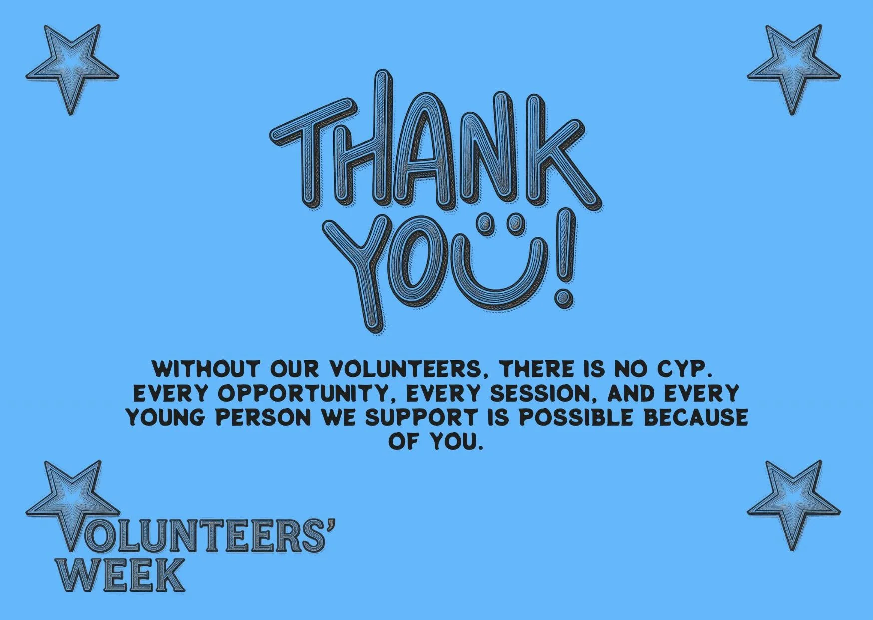 As part of Volunteers&rsquo; Week, we want to say a huge thank you to every single person who gives their time to support Colwall Youth Project. 💙

From our dedicated trustees who work tirelessly behind the scenes to ensure the charity can continue 