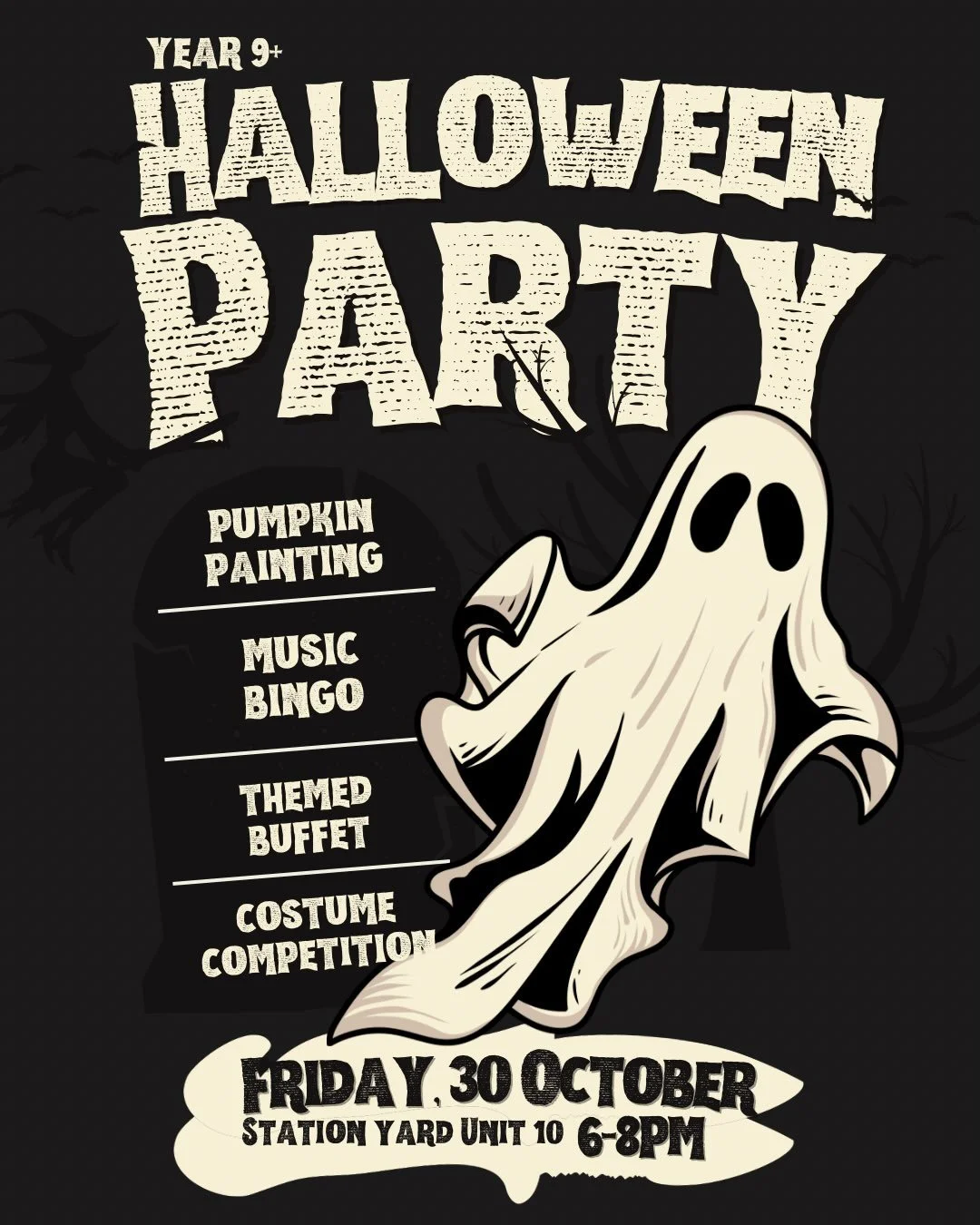🎃 Halloween is coming to Colwall Youth Project, and we&rsquo;ve got TWO evenings of spooky fun planned! 👻

🍿 Thursday 29 October | Years 5&ndash;7 | 6&ndash;8pm
Get cosy for our Halloween movie night, with buffet food, mini games and a watch party