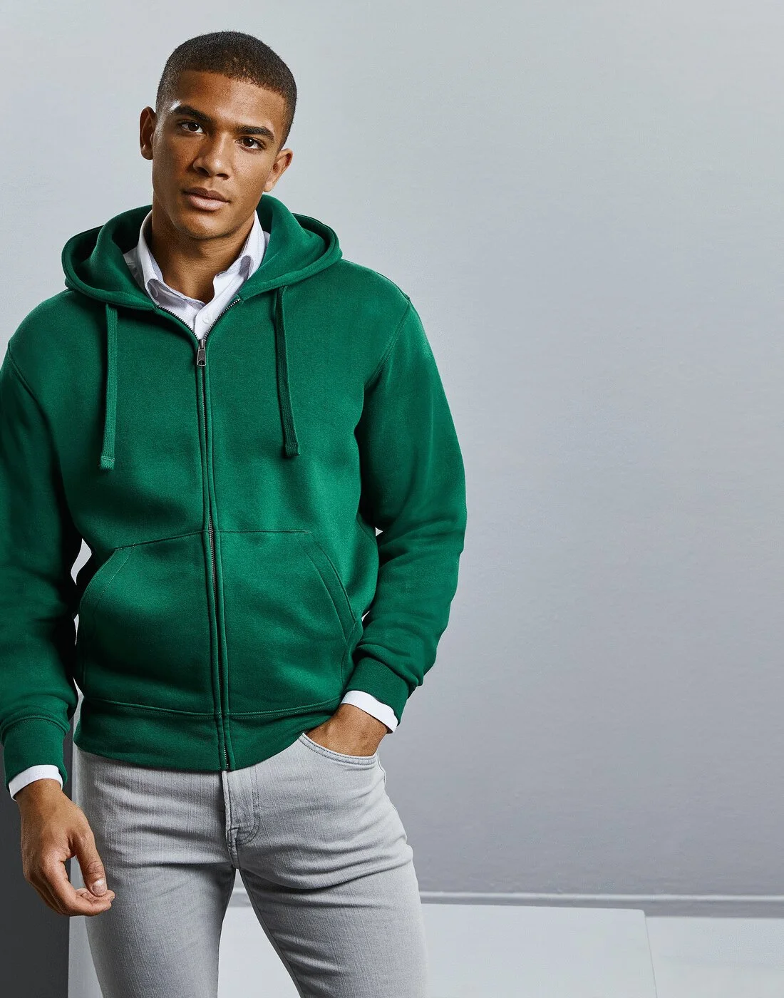 Authentic Zipped Hood (266)