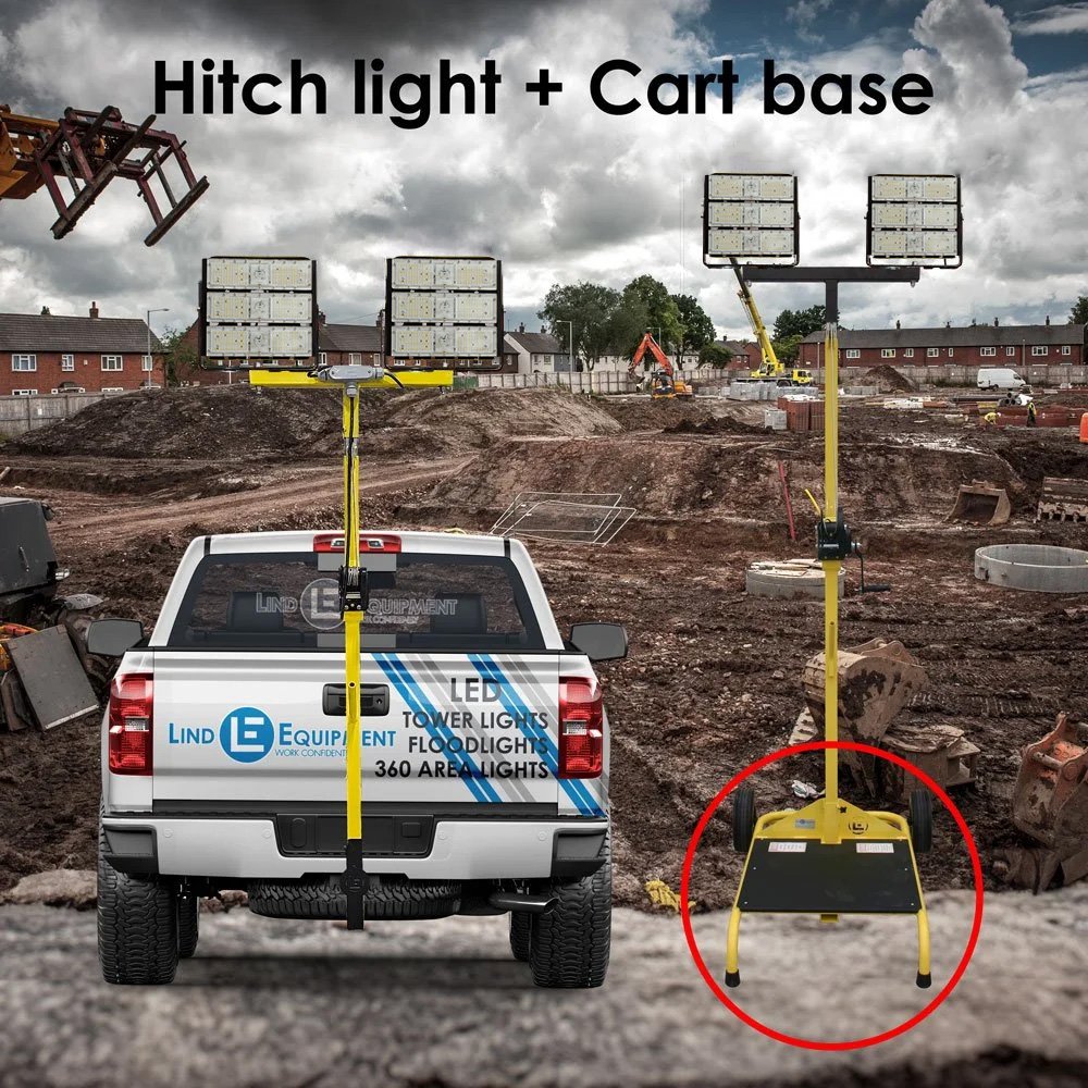 Bundle: Hitch Light + Cart Base