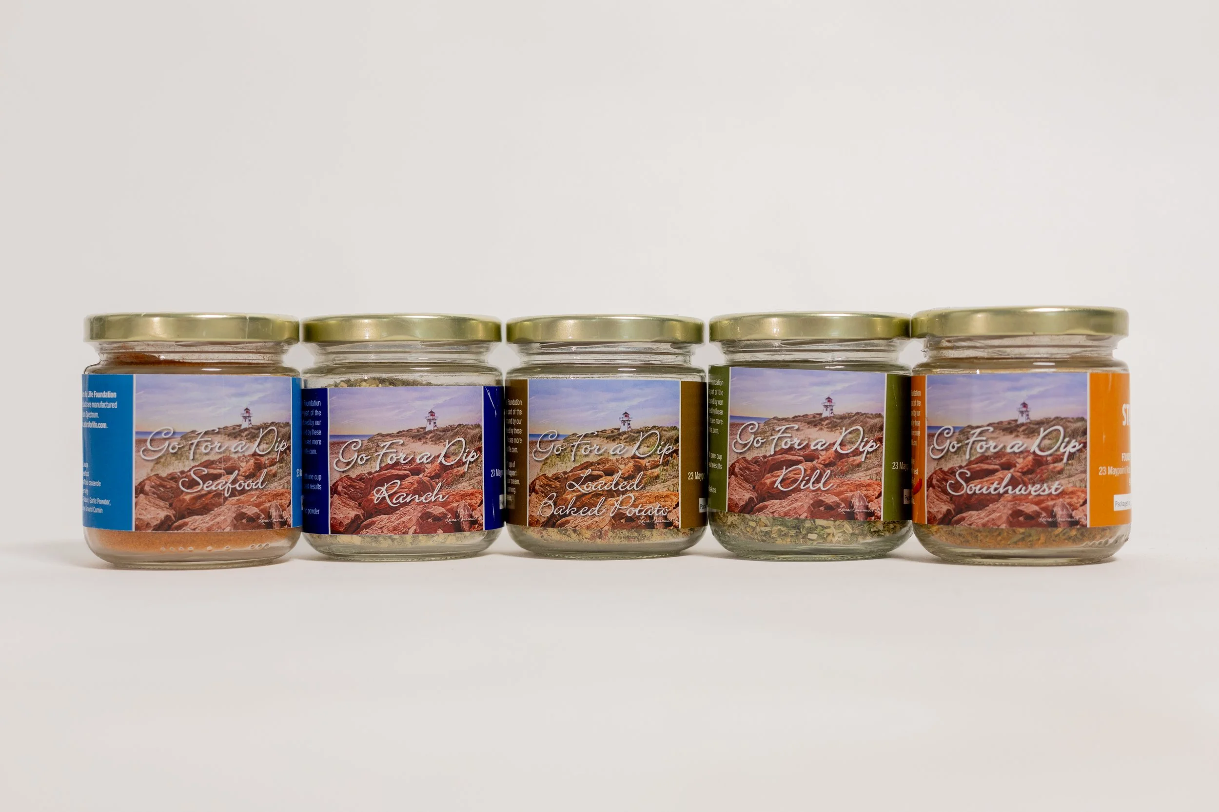 Go For a Dip Jars