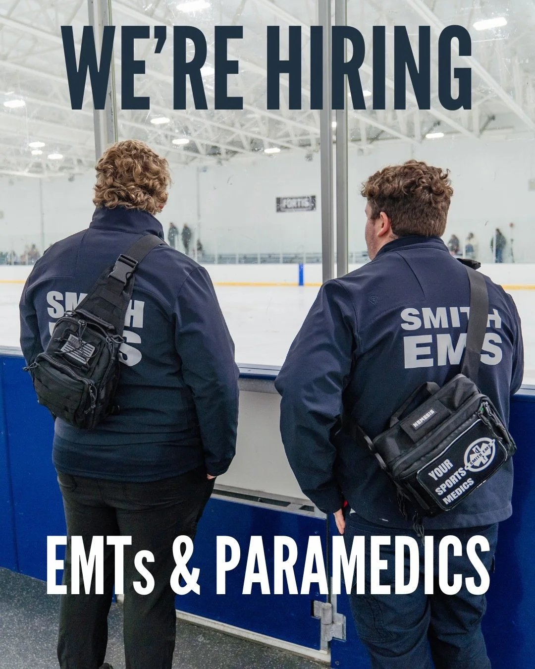 🚨 WE&rsquo;RE HIRING EMTs &amp; PARAMEDICS 🚨

Looking for weekday evenings + weekend shifts that actually fit your schedule?

Smith EMS is growing across Minnesota and bringing on EMTs &amp; Paramedics for sports and event medical coverage.

Why Sm