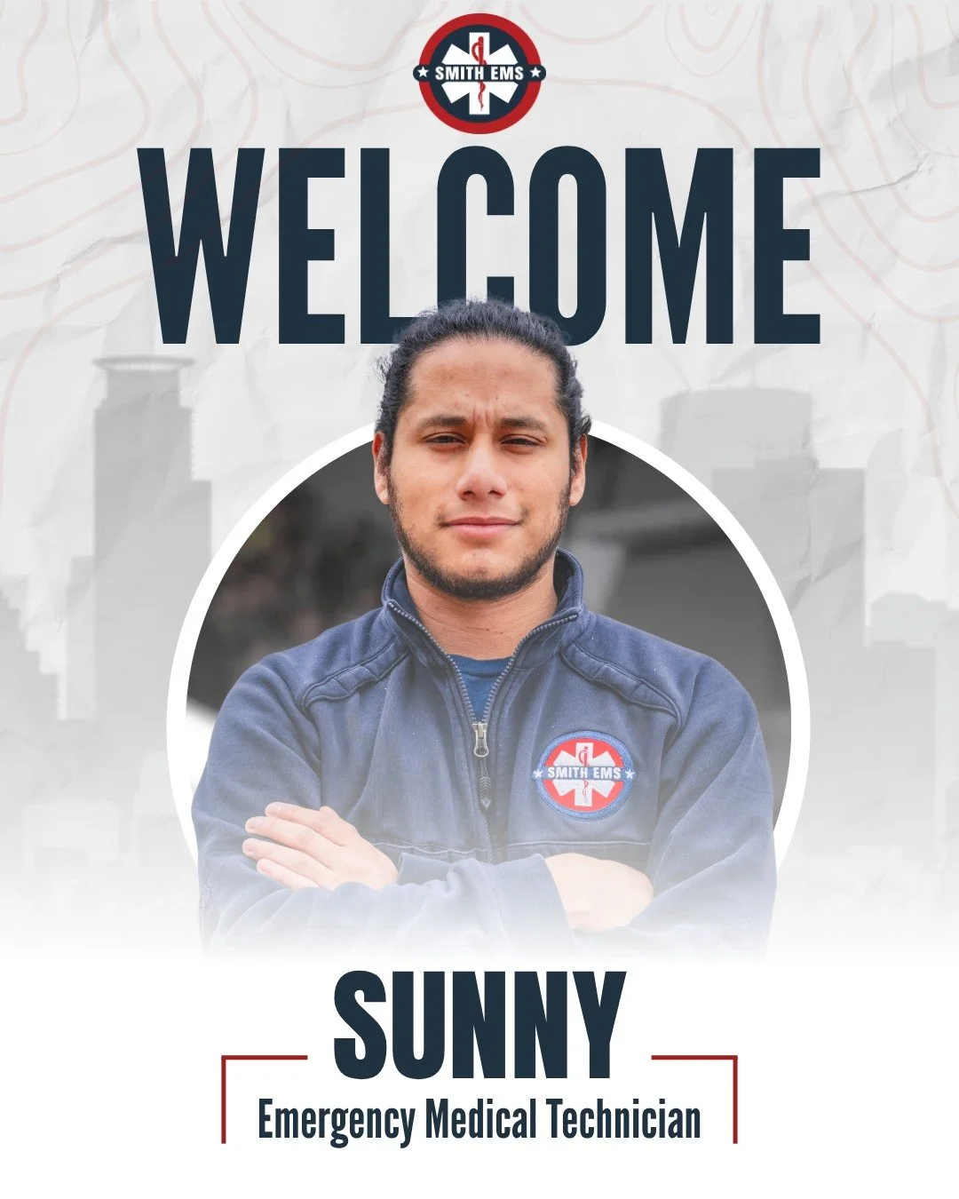 🚑 Welcome to the Team, Sunny!

We&rsquo;re excited to welcome Sunny to Smith EMS as a Sports Medic.

Sunny is a Certified EMT currently studying nursing while gaining real clinical experience as an Emergency Center Technician, working hands-on with 