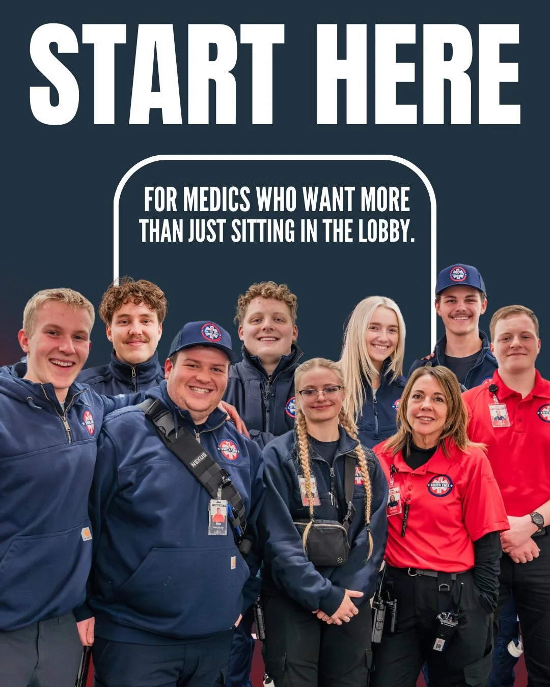 Most event medic roles = sitting, waiting, and hoping nothing happens.
That&rsquo;s the problem.

At Smith EMS, you&rsquo;re placed in the game
&bull; Active, not passive
&bull; Communicating when it matters
&bull; Making real care decisions

If you 