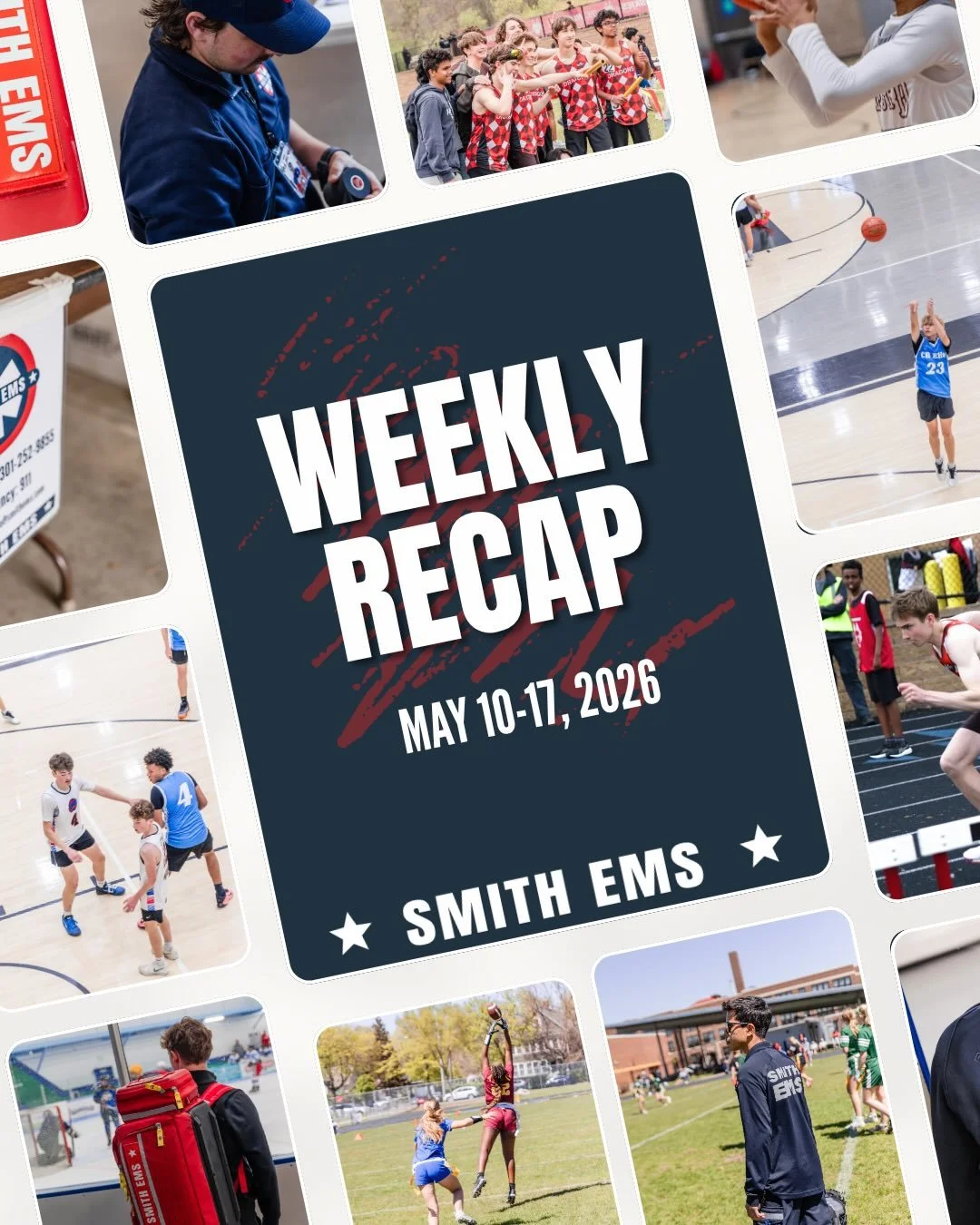 Multiple days, multiple sports, multiple locations across the Twin Cities 🏅

From May 10&ndash;17, our team was clocked in and locked in; supporting athletes, coaches, and event staff across multiple venues and sports. From quick evaluations to resp