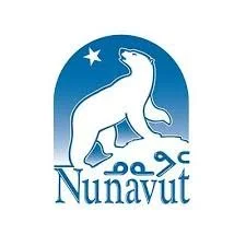 Nunavut logo featuring a polar bear, a star, and the word 'Nunavut' in English and Inuktitut.