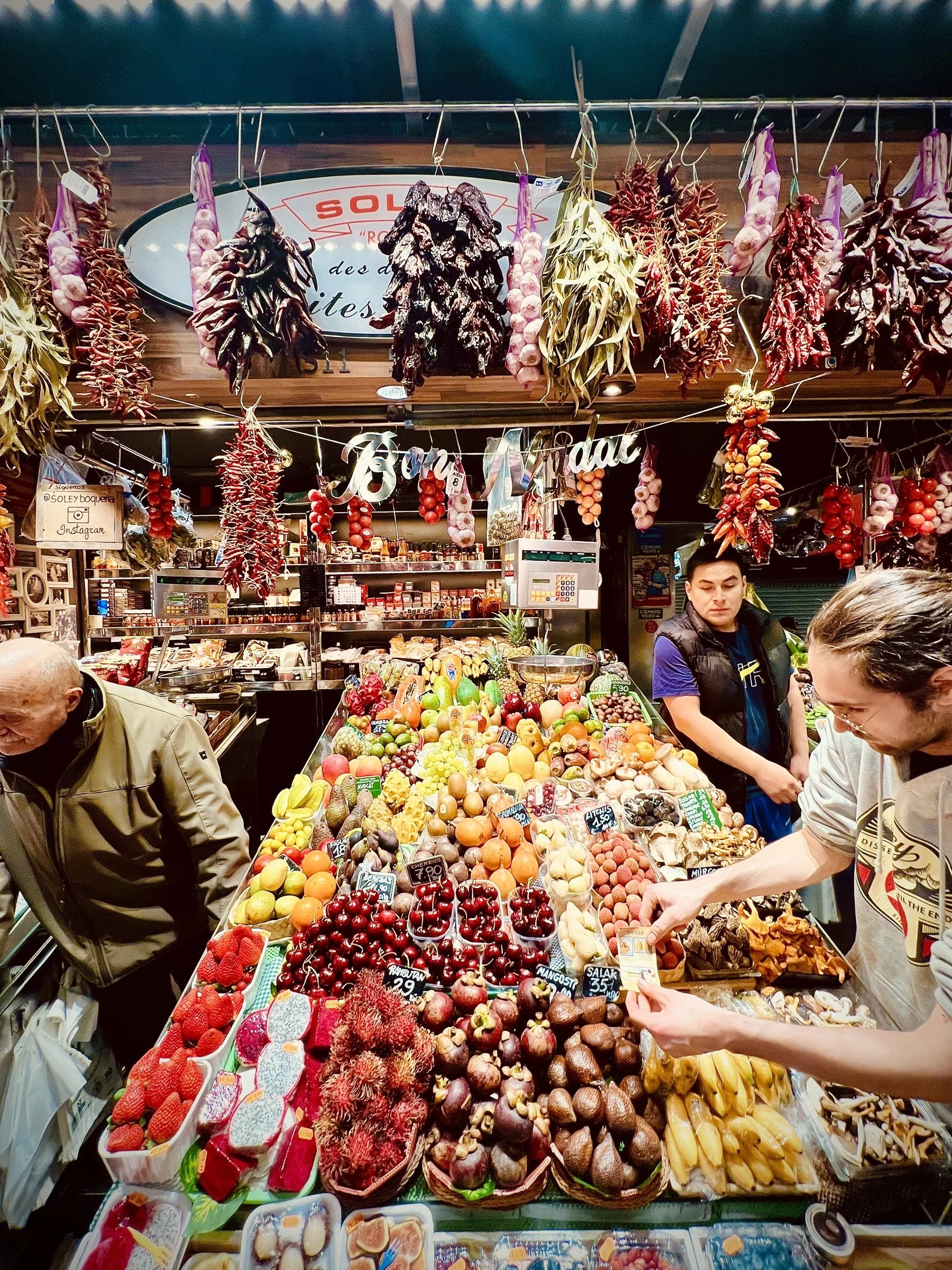 At the Market Counter