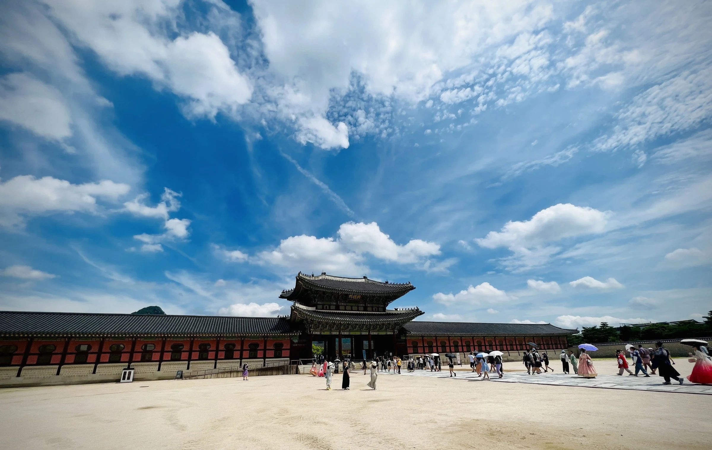 Sky Above the Courtyard