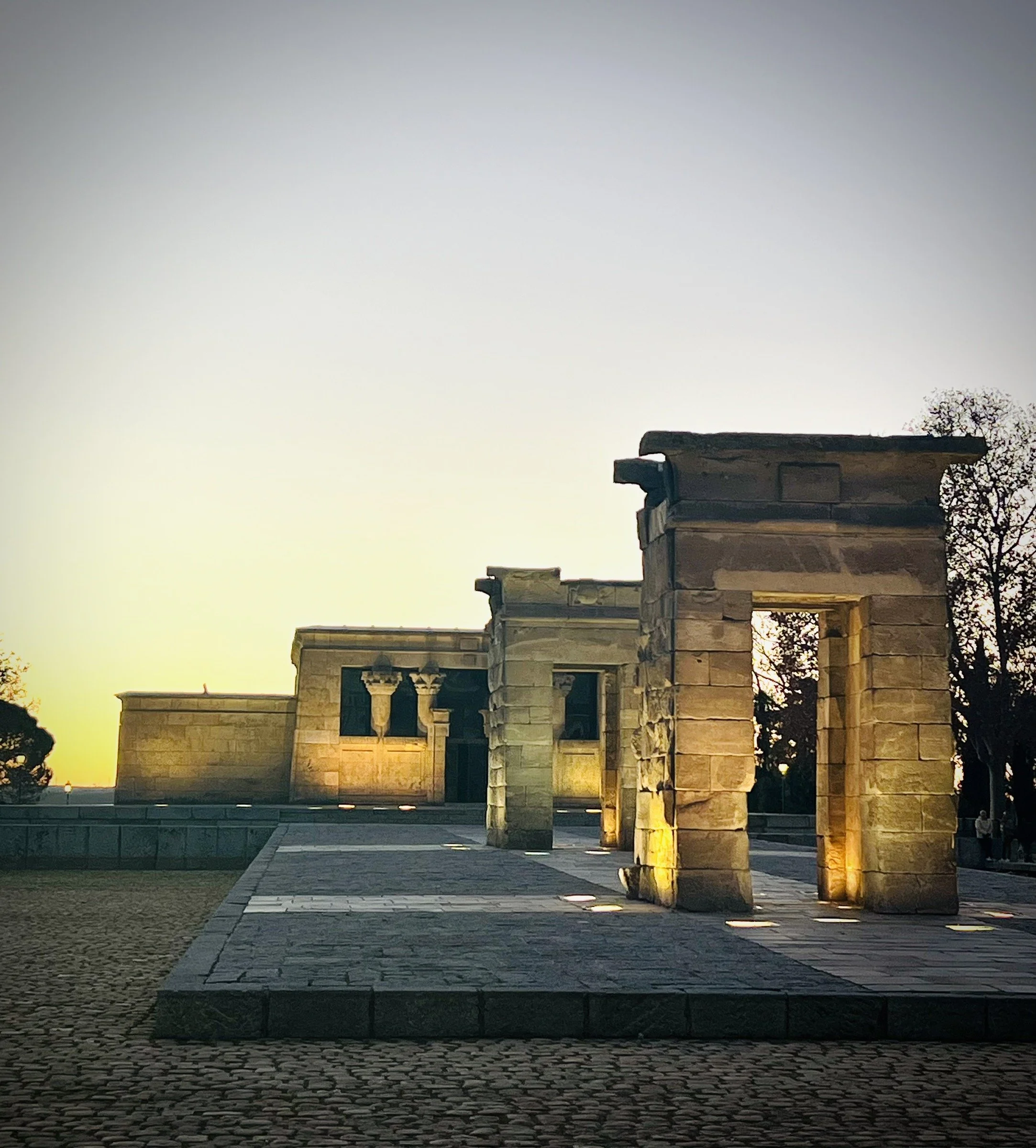 Ruins at Dusk