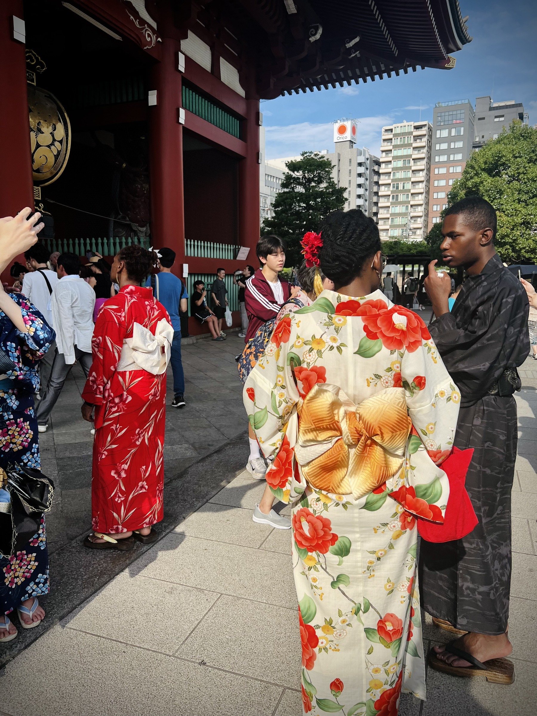 At the Temple Gate