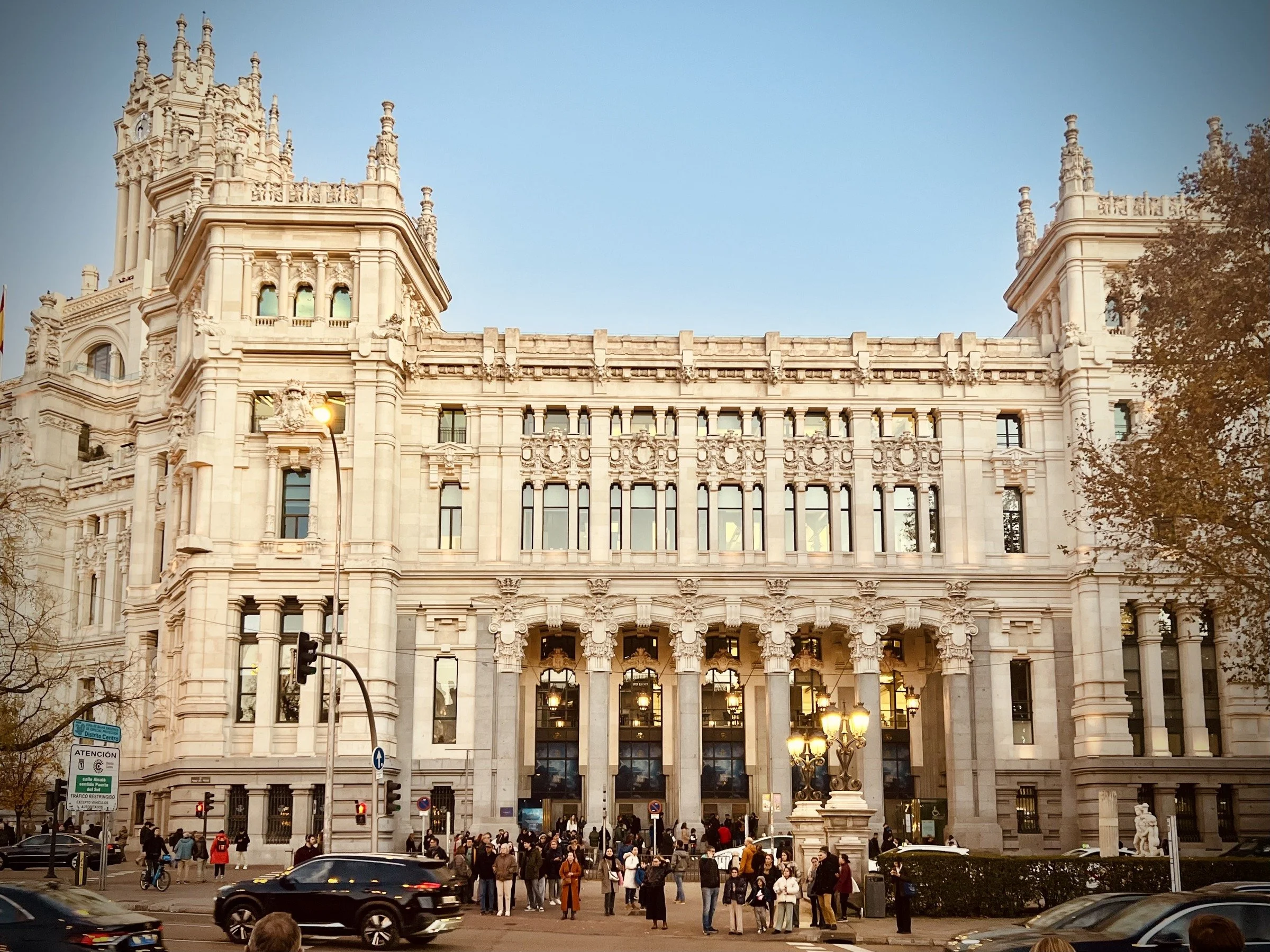 Façade at Evening