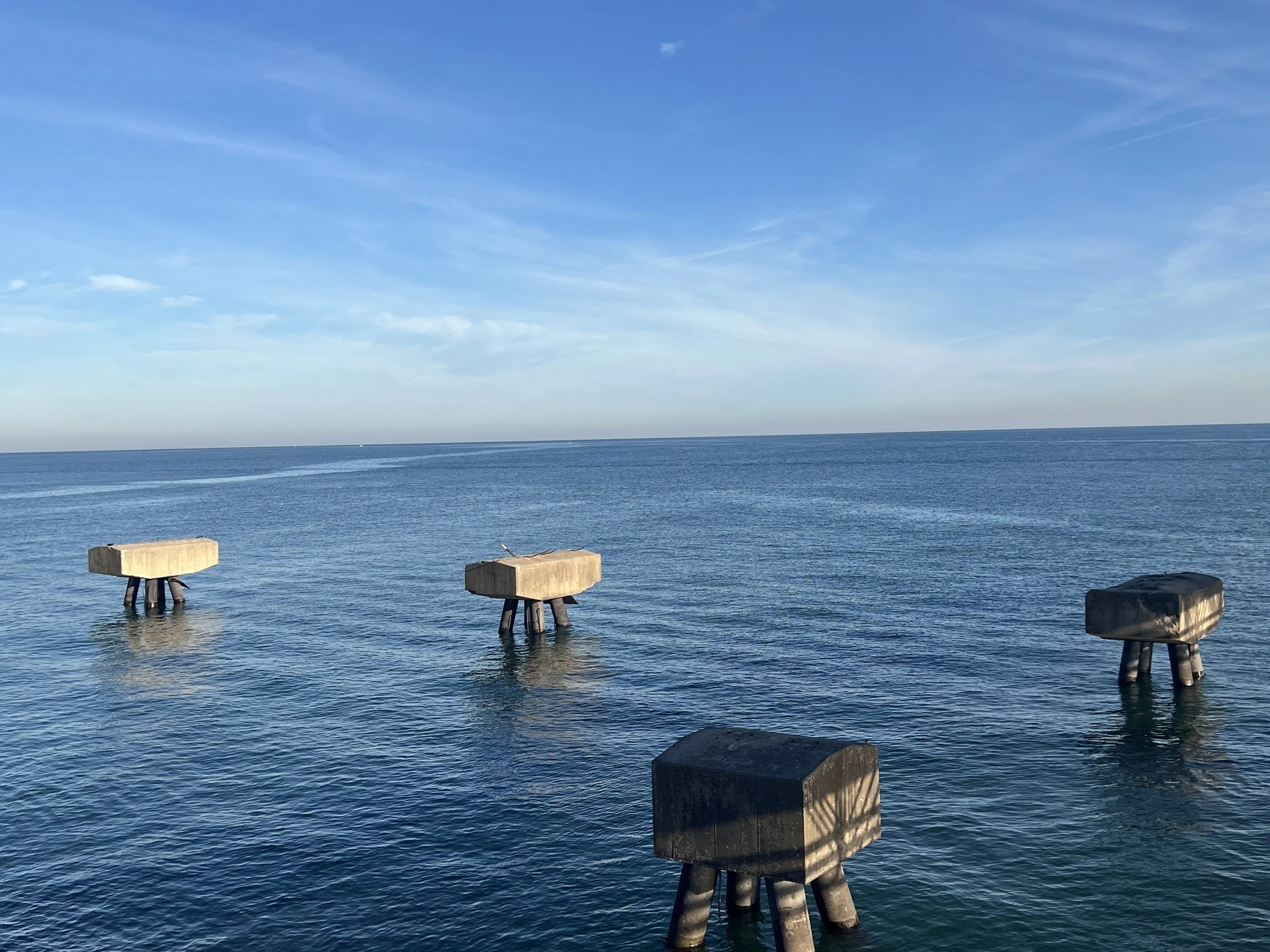Four Points on the Water