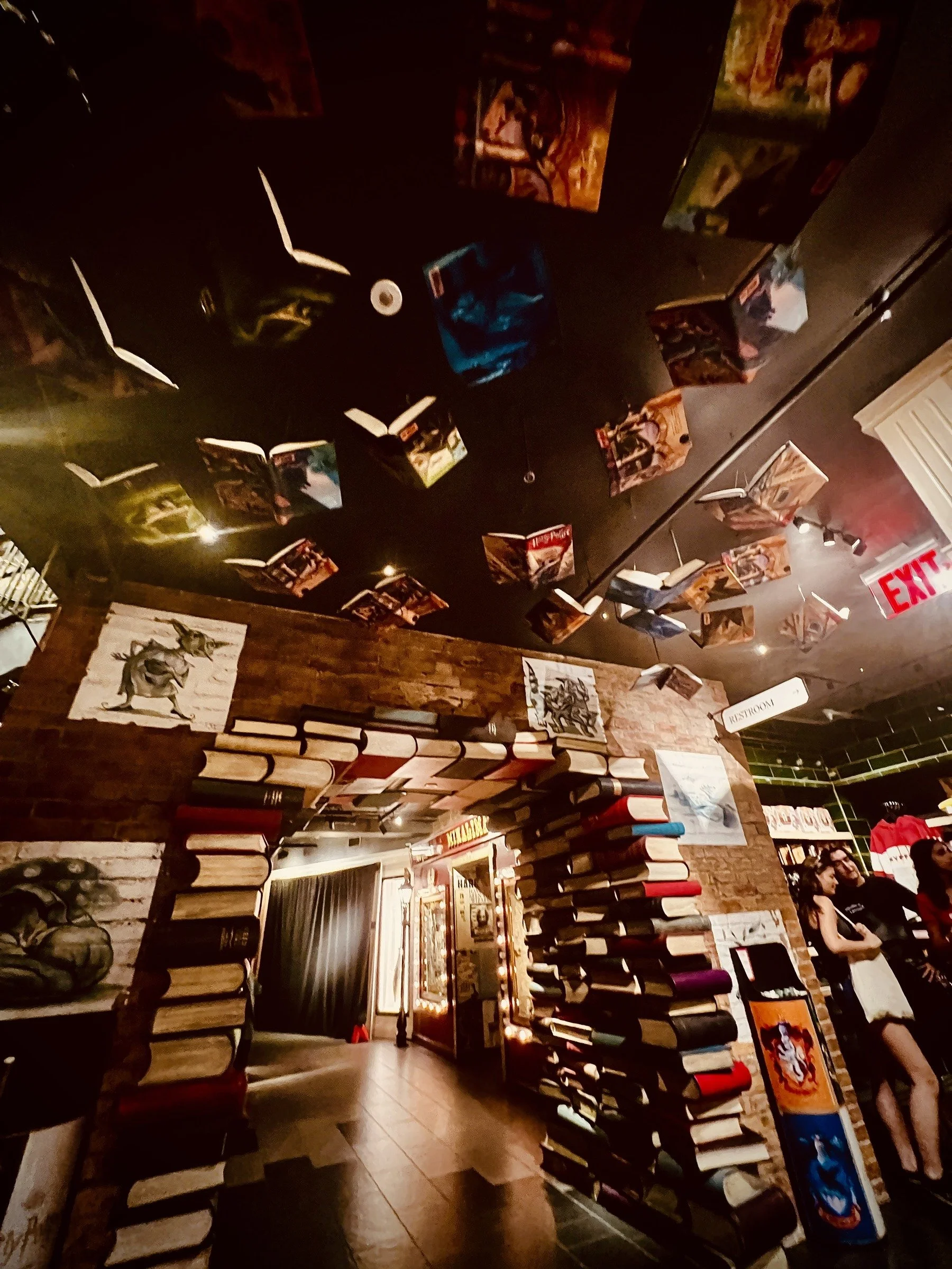 Books Overhead