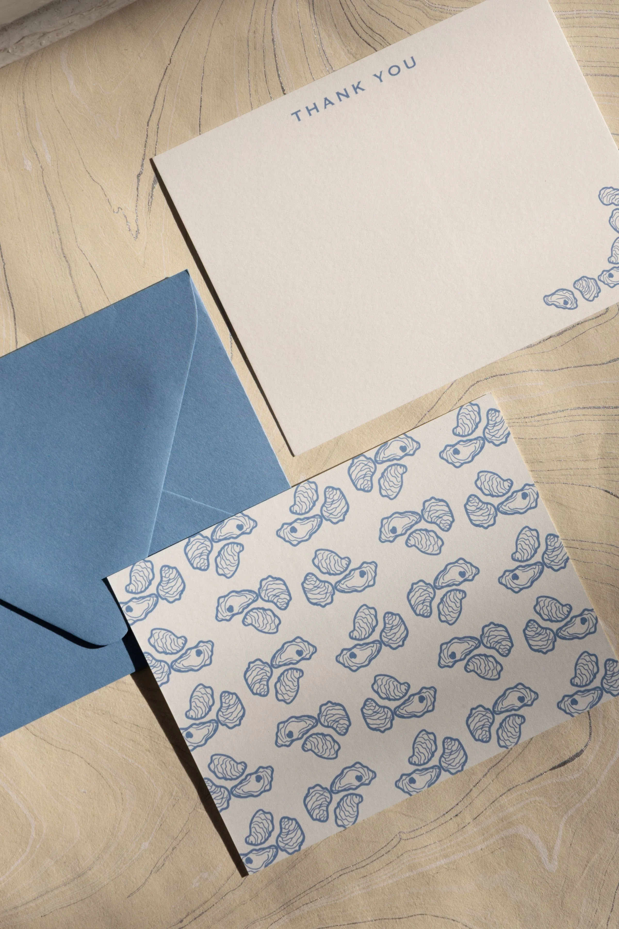 Aw Shucks Thank You Card Set