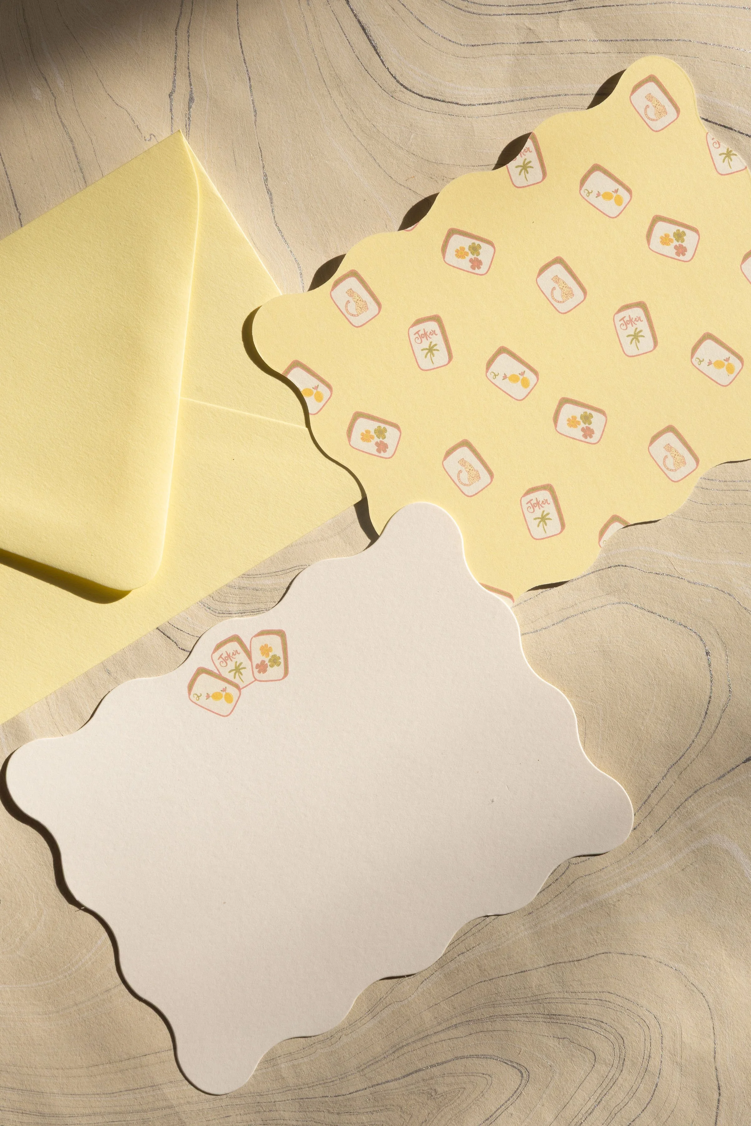 Tropical Tiles Card Set