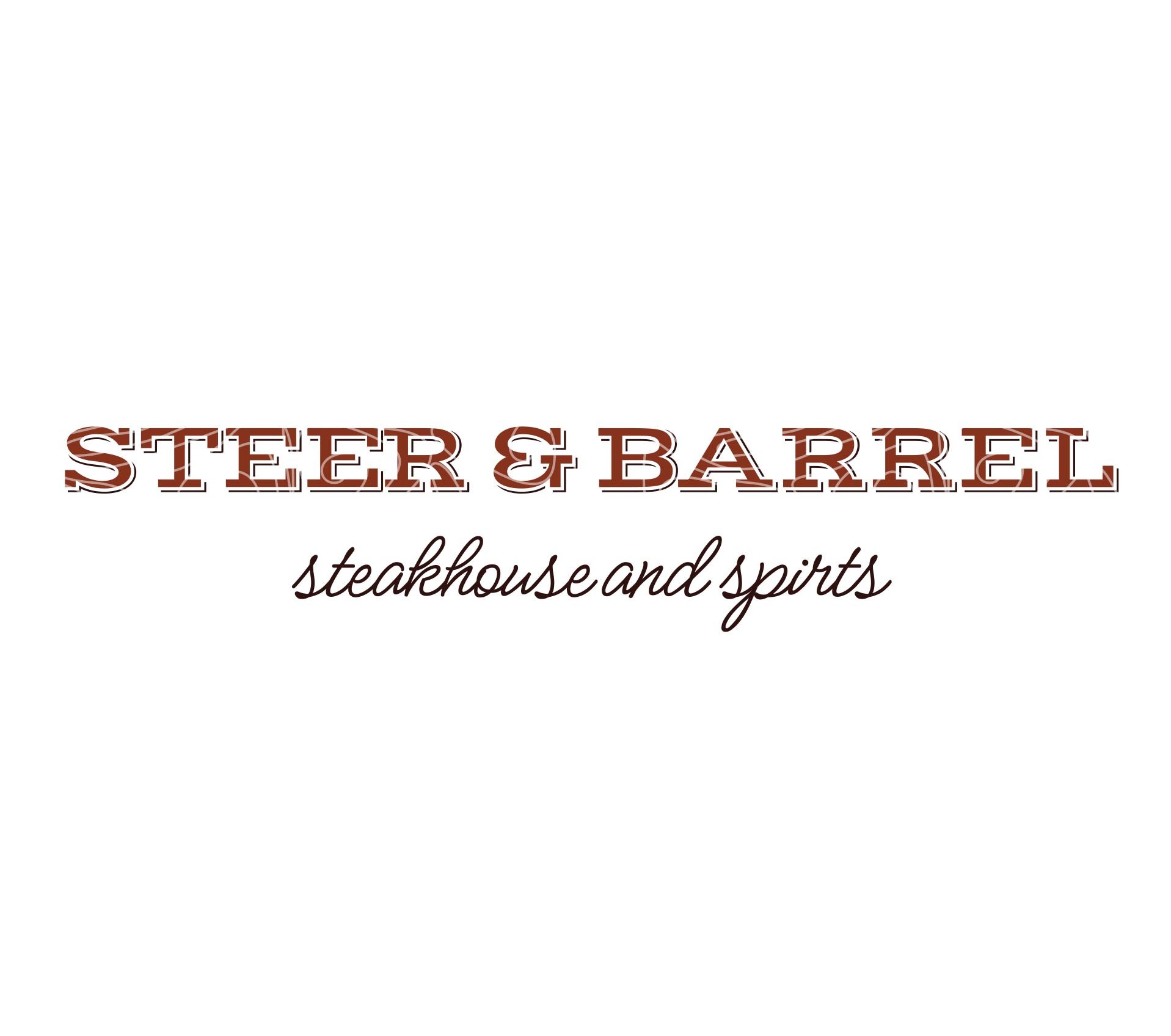 Steer & Barrel Logo Option 3