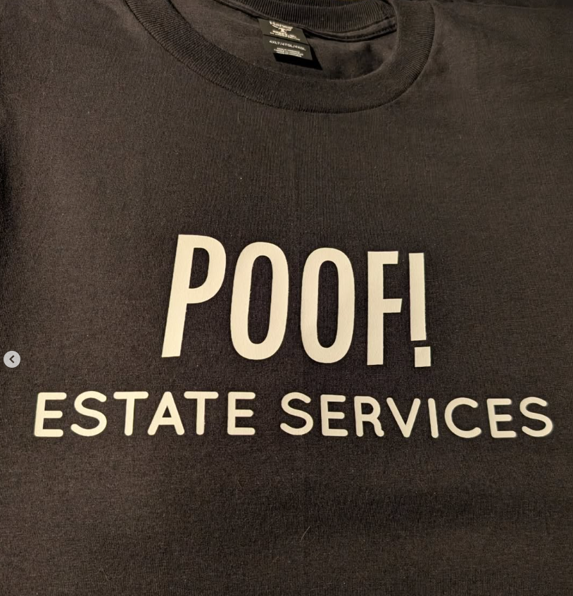 Poof Estate Services Printing