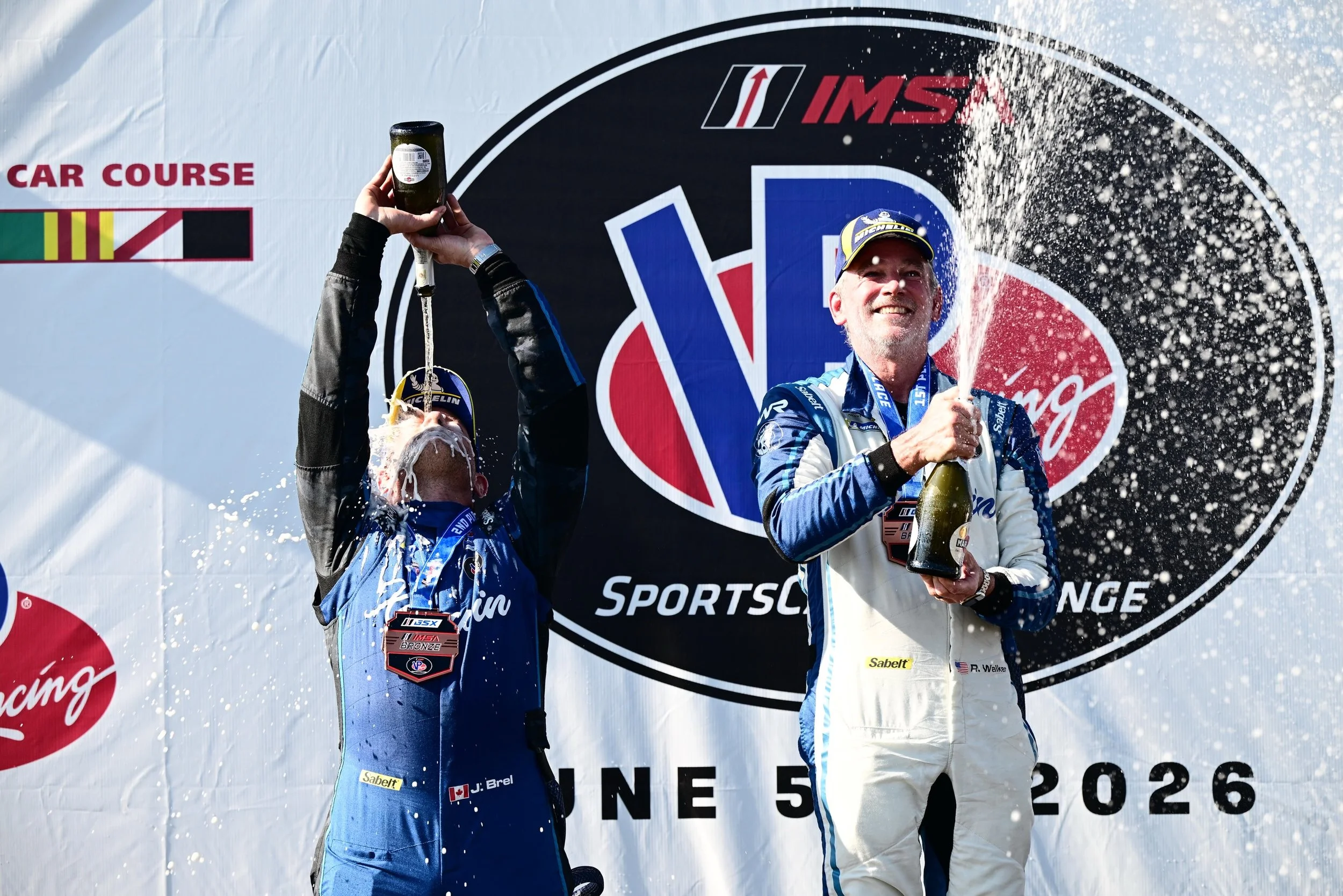 DOUBLE. DOUBLE. PODIUM. WEEKEND. 🏆🏆

Kingpin Racing closes out VP Challenge at Mid-Ohio with another pair of podium finishes in VP Challenge Race 2.

🥇 Rob Walker &mdash; P2 Overall, P1 Bronze 
🥈 Jon Brel &mdash; P5 Overall, P2 Bronze

Four podiu