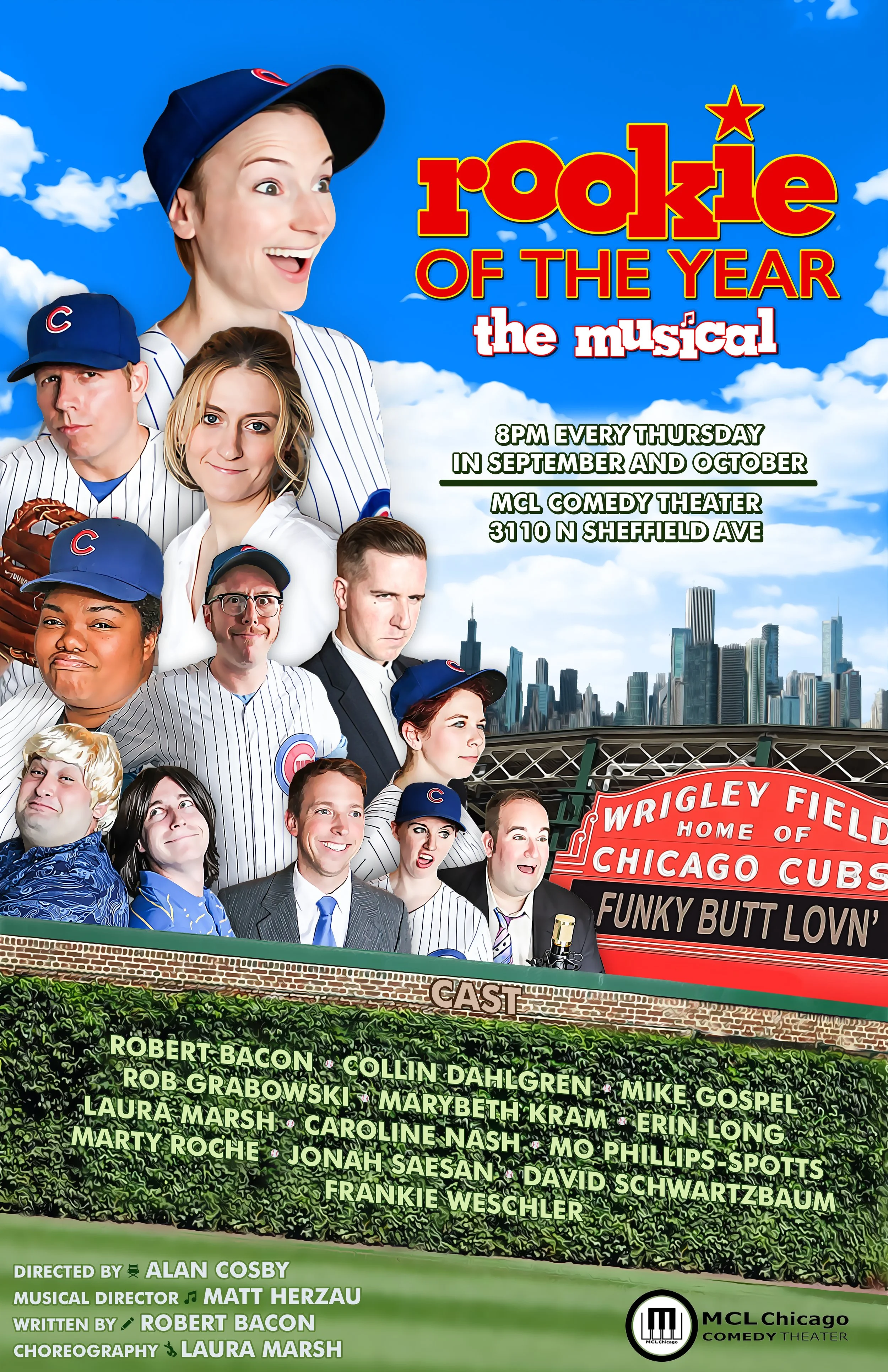 Rookie of the Year The Musical Show Poster