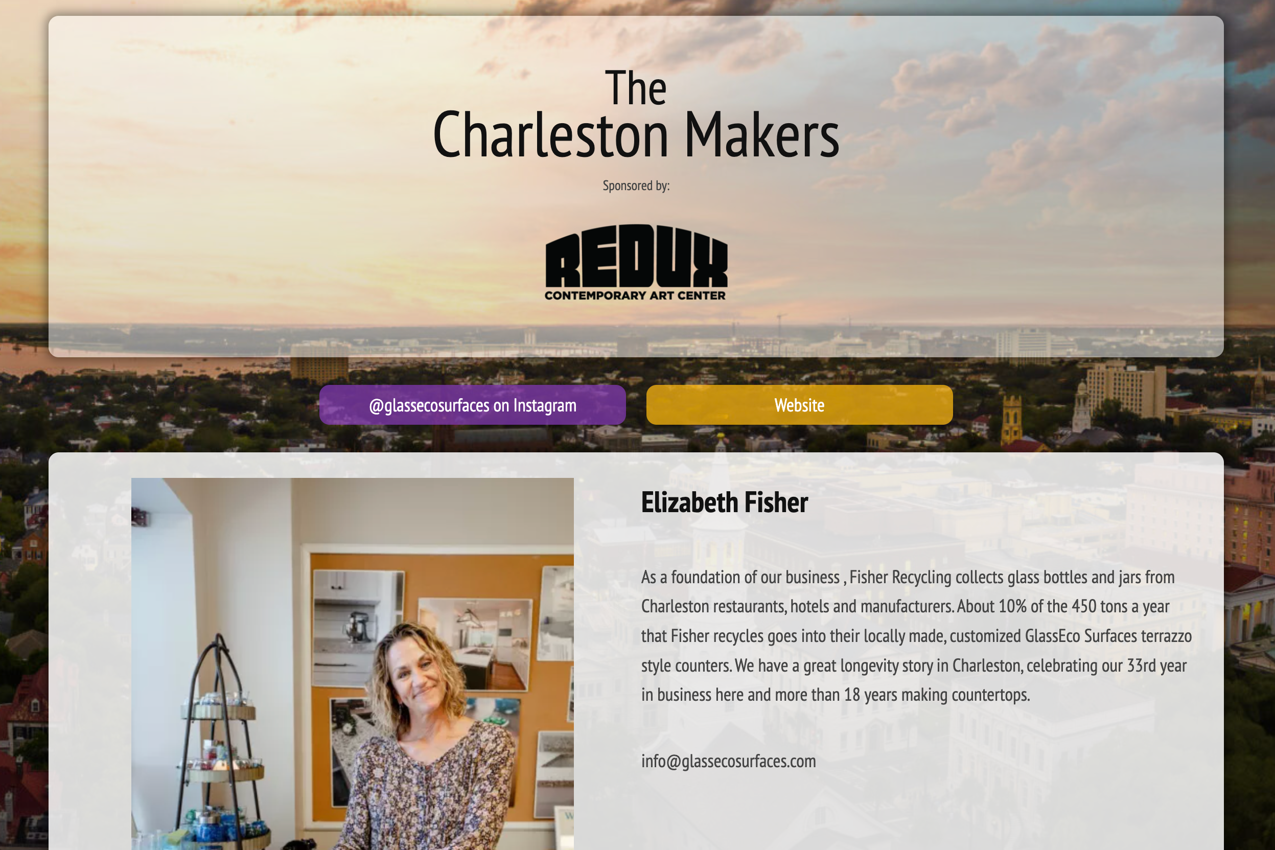 Featured in Charleston Magazine | The Charleston Makers