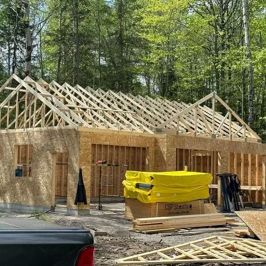 Customers Garage is coming along amazingly! Call if you have any construction needs.