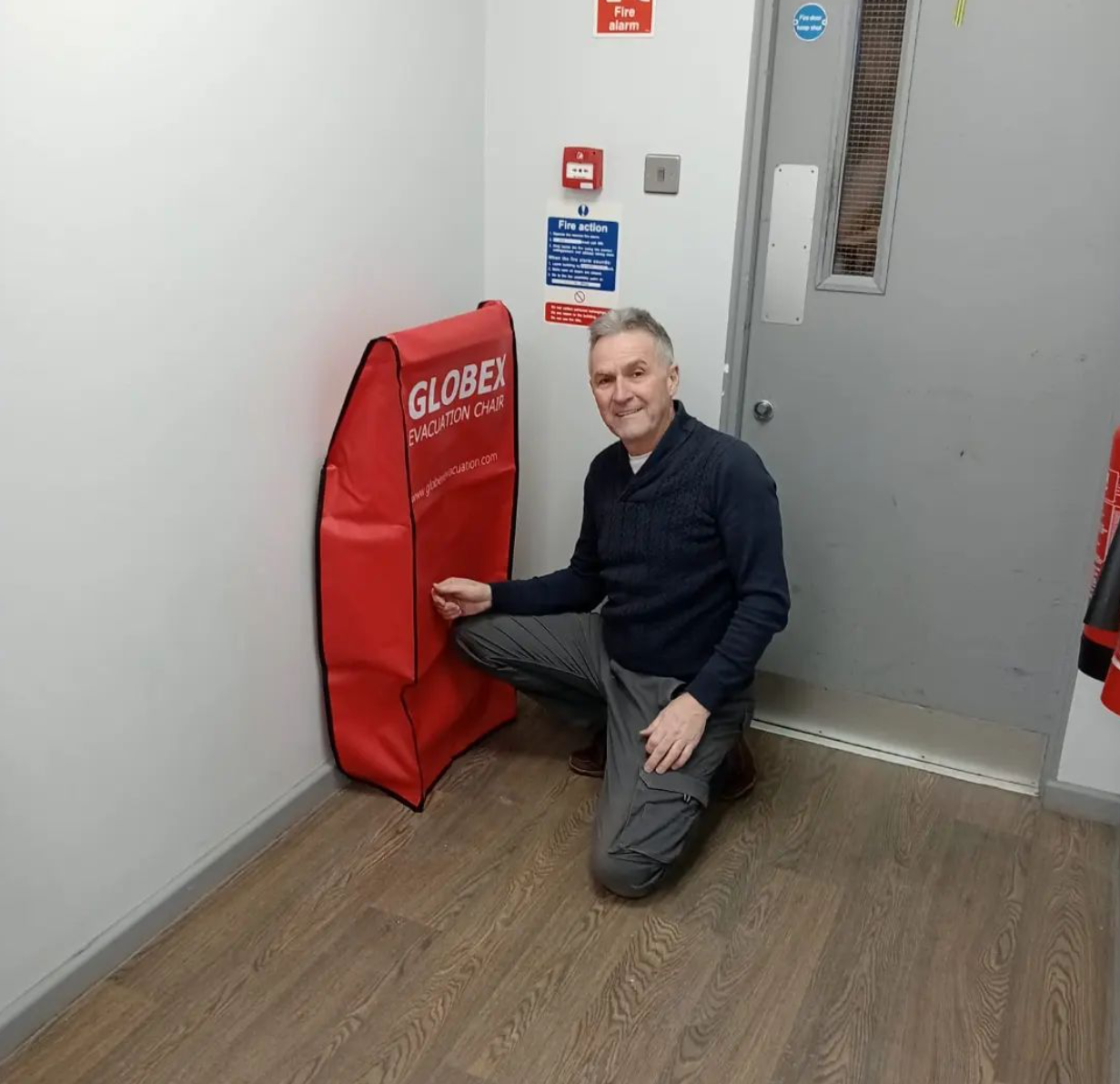 Evacuation Chair Inspection — Paul McCann: Evacuation Chair Training ...