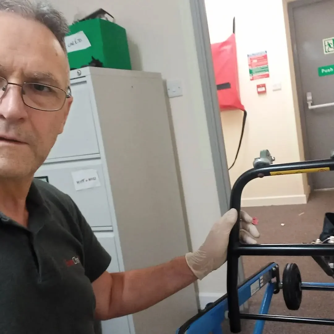 Back in Coventry today carrying out the annual maintenance on the Evacuation chairs for Atrium Health. If you would like your staff trained or your chairs servicing please call Paul on 07412 394622 #evac #Evacuation #evac #Coventry #servicing