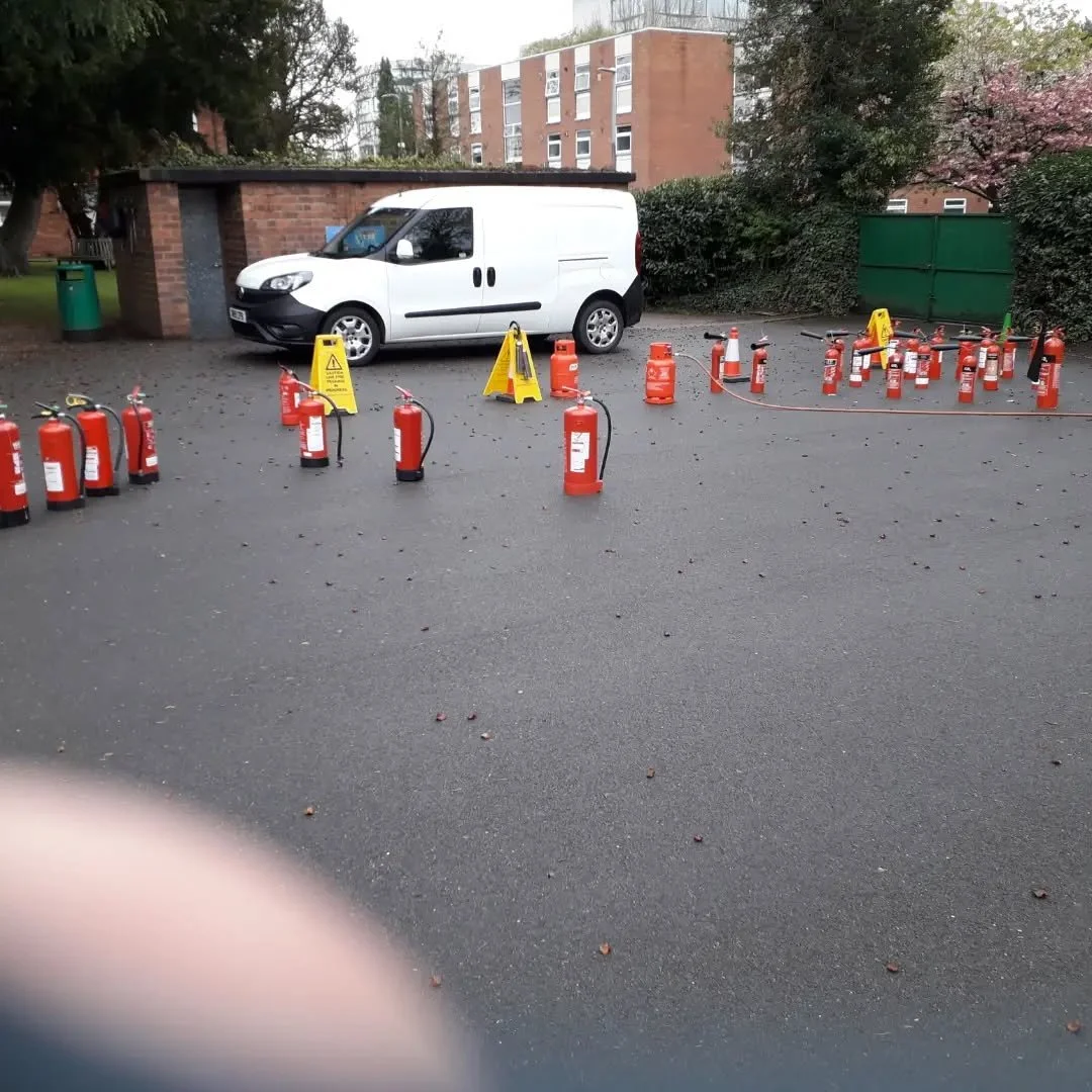 Working in Birmingham today carrying out Fire Marshal training for a local School. If you would like your Fire Marshals to have refresher training please call Paul on 07412 394622.#Fire Marshal #extinguishers #training #servicing #evac