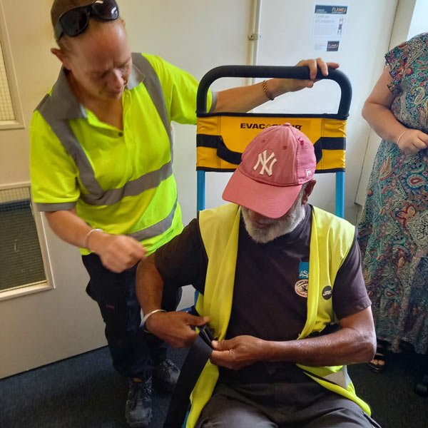 Thinking about booking evacuation chair training? One question I hear all the time is: "What will my team actually do on the course?"

The answer is simple&hellip;

You'll learn the theory behind emergency evacuation, but most importantly y