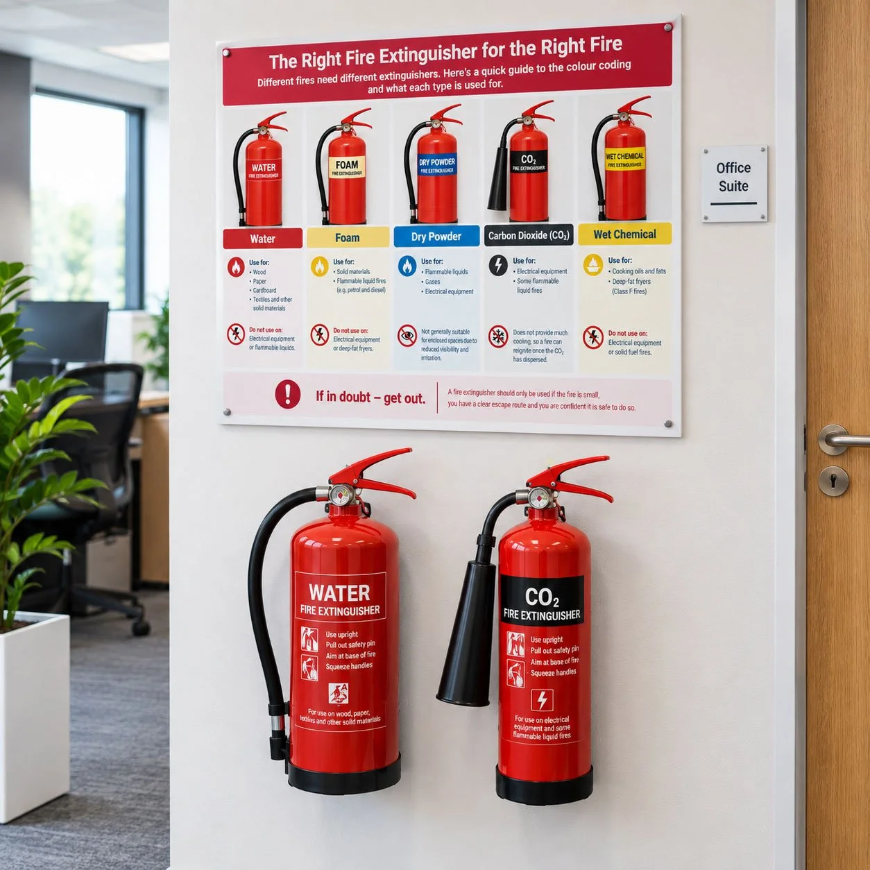 The Right Fire Extinguisher for the Right Fire
