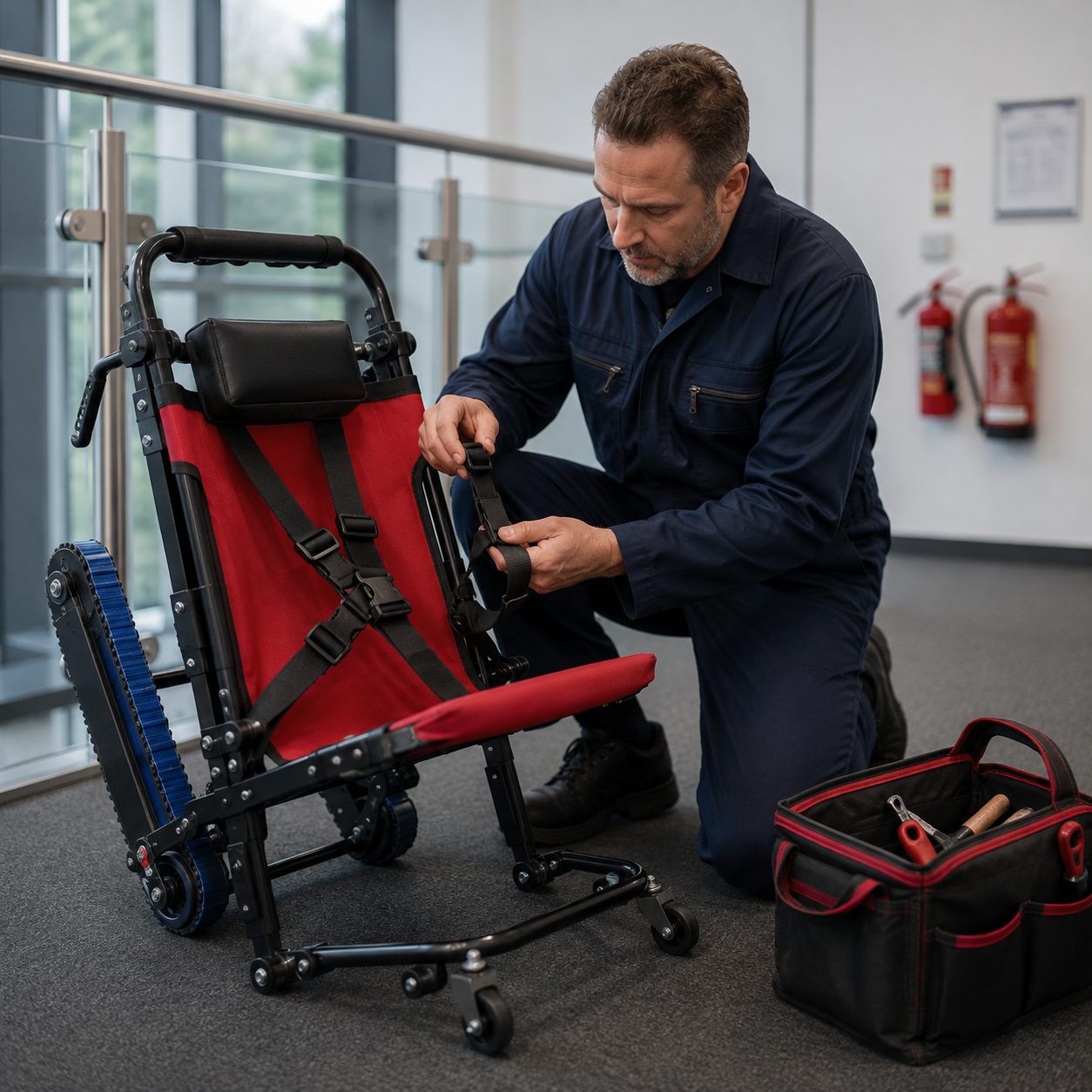 How to Maintain an Evacuation Chair