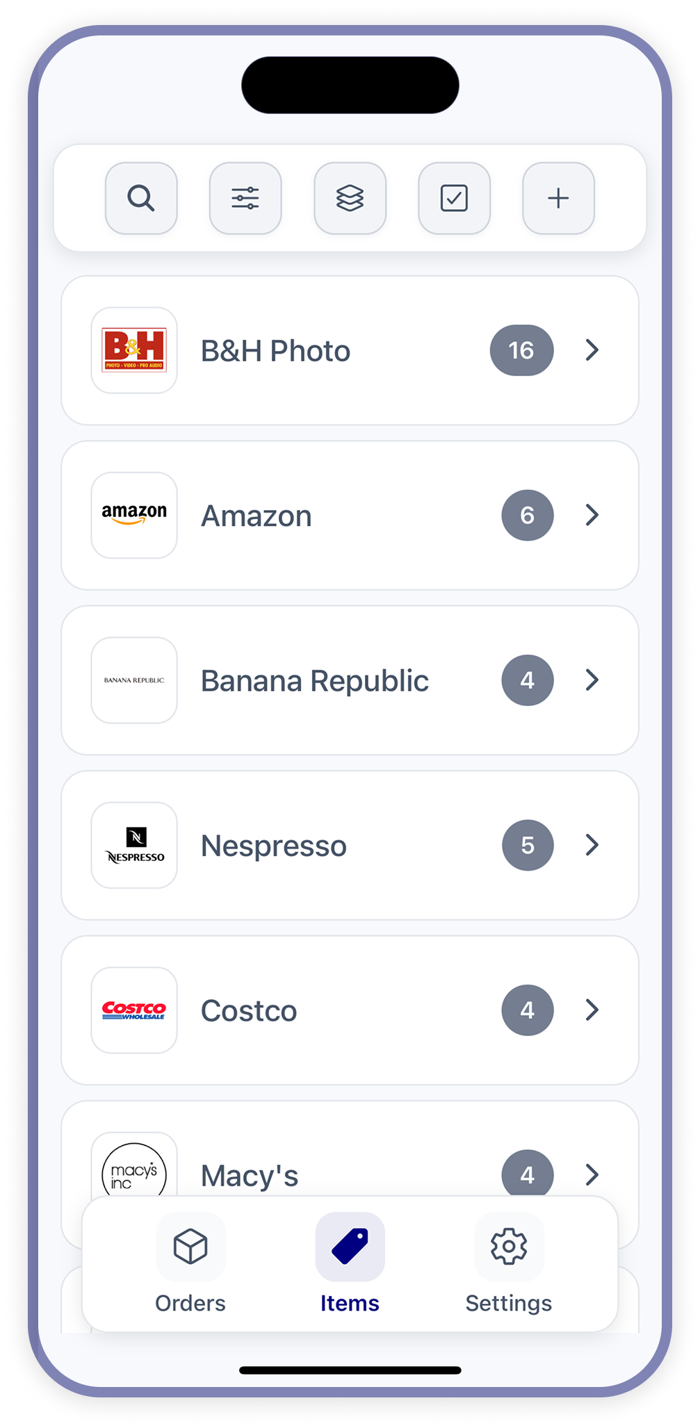Orderry App Orderly - Every order & return tracked automatically
