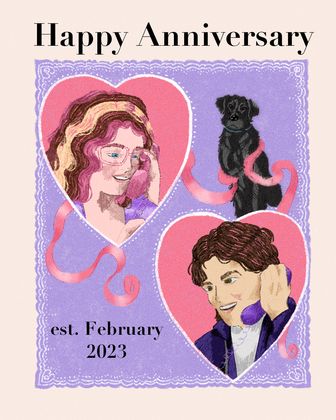 3 Year Anniversary - Procreate, 2026