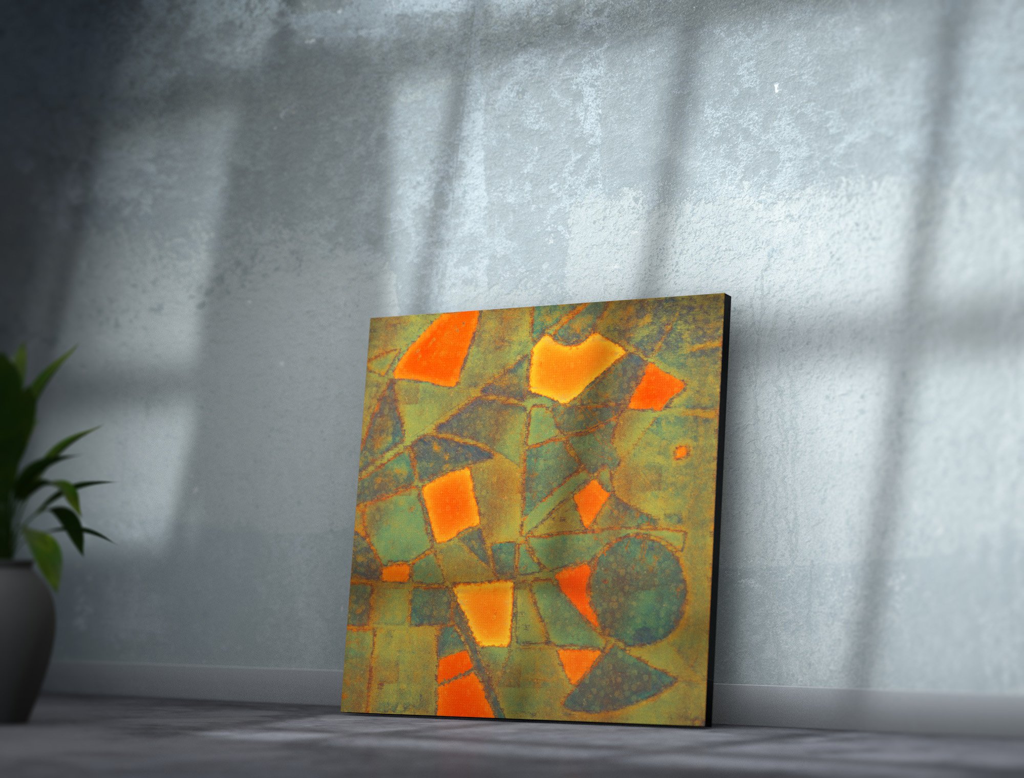 drew_eilers_DA_canvas_lean_Green_Orange_Shapes_3636.jpg