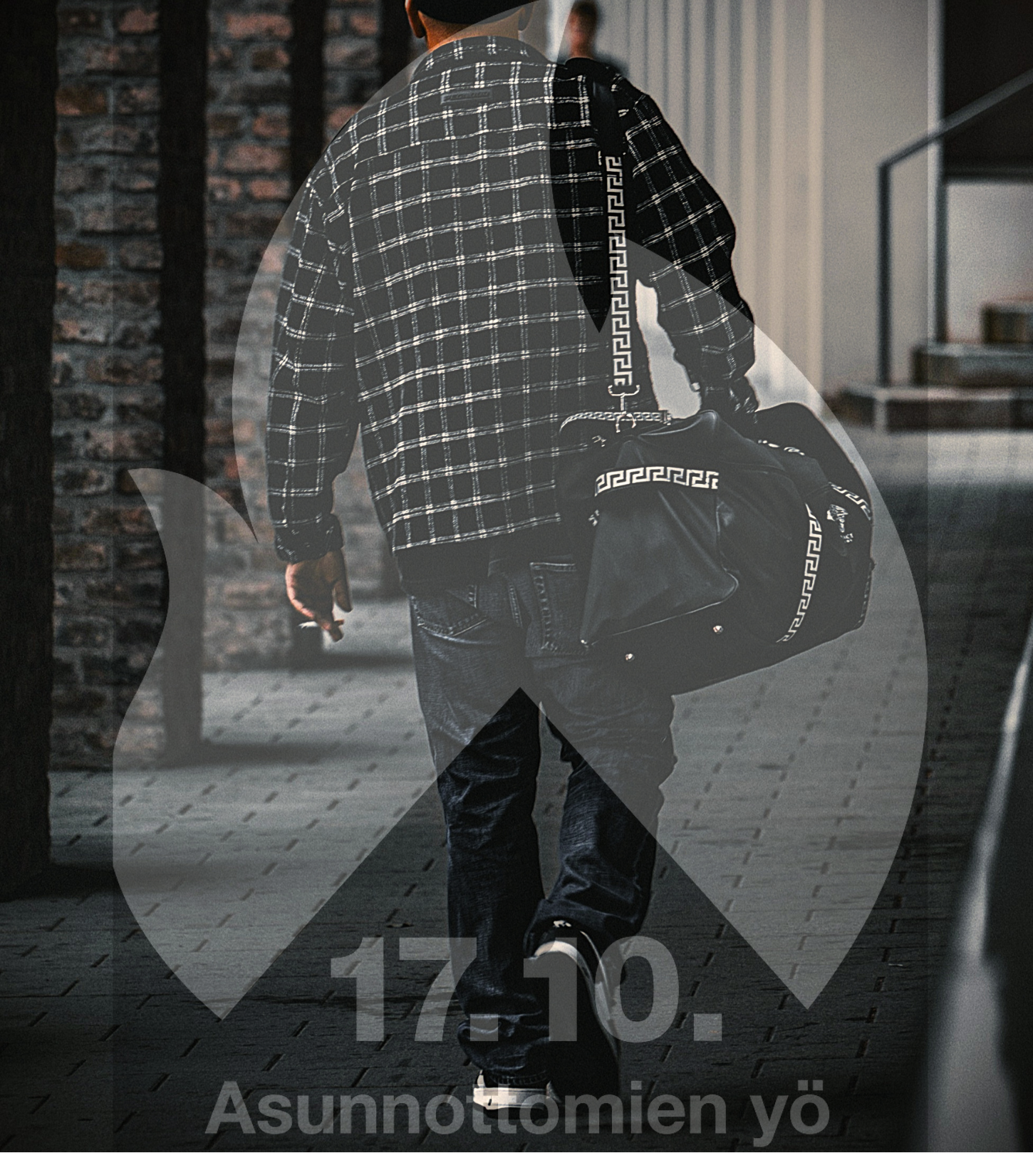 Asunnottomien yö 2026 teema:  Näkyvillä, mutta näkymätön – Miesten asunnottomuus Suomessa