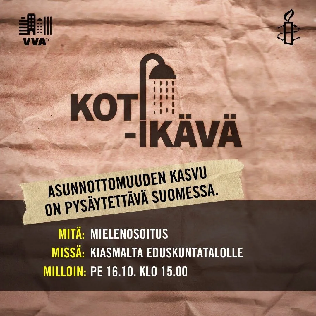 Koti-ikävä-mielenilmaisu kokoaa ihmiset yhteen – nyt tarvitaan tekoja asunnottomuuden vähentämiseksi